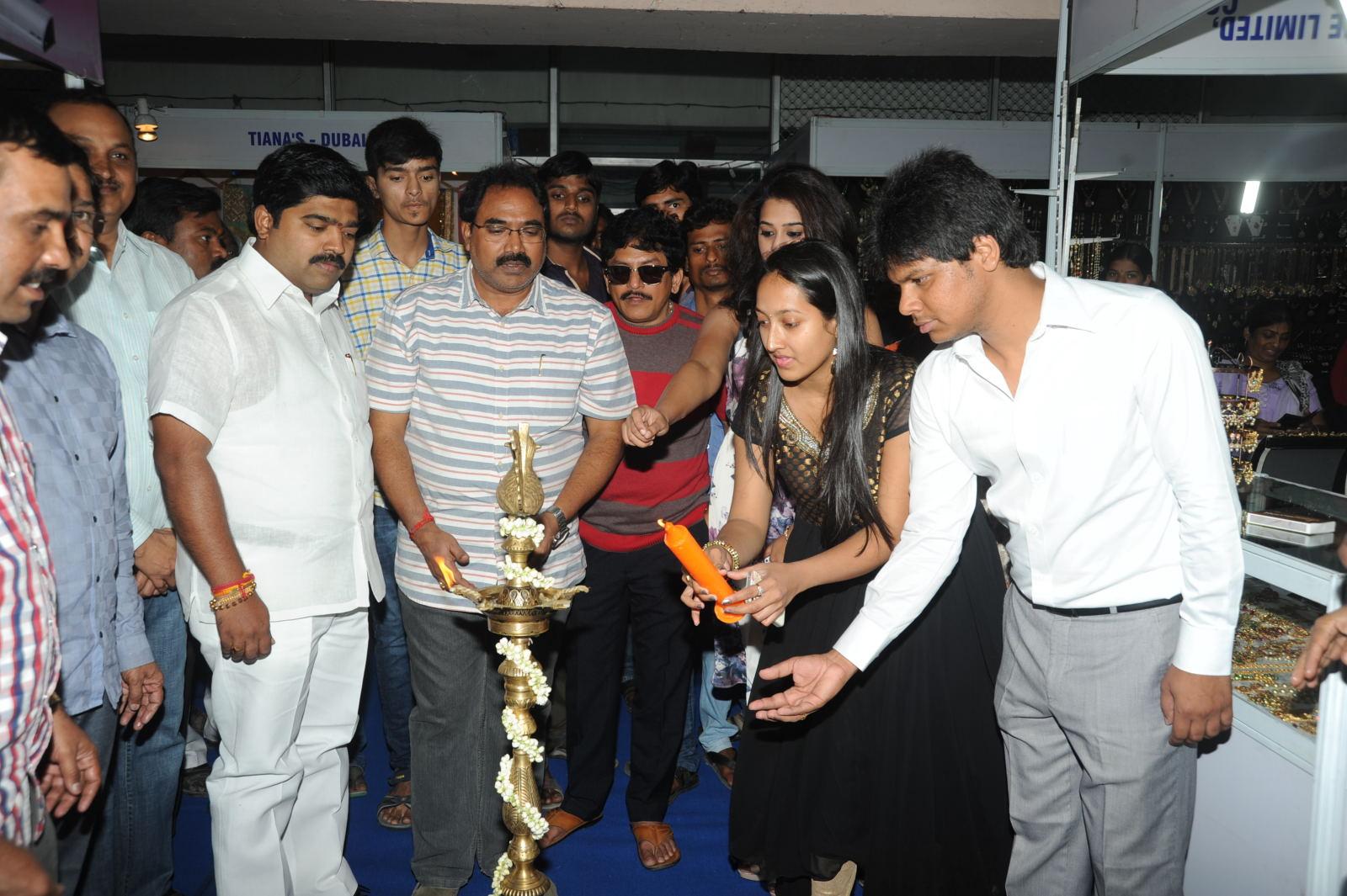 Ramleela Team At Ugadi Vastra Vaibhava Exhibition Launch