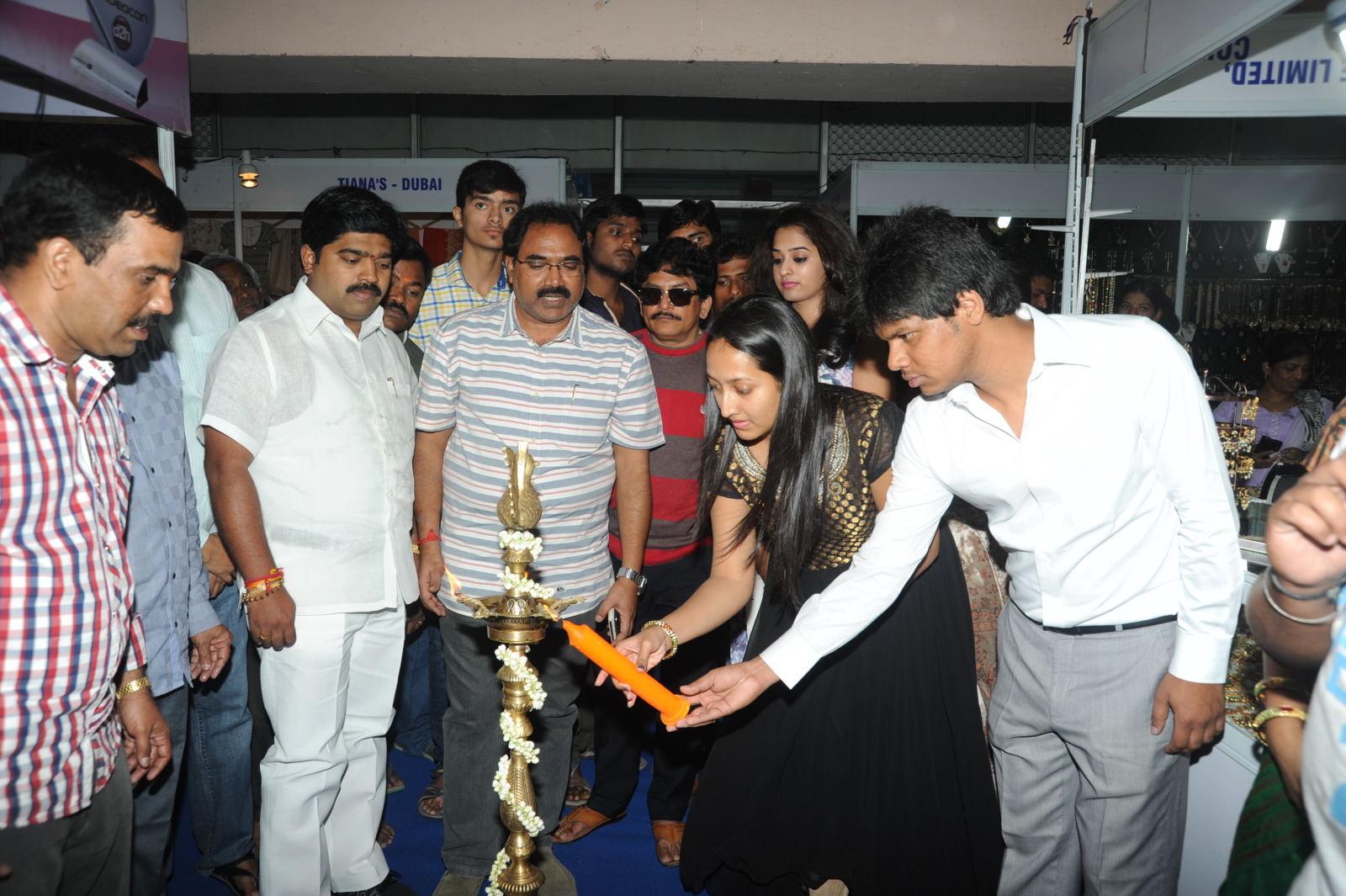Ramleela Team At Ugadi Vastra Vaibhava Exhibition Launch