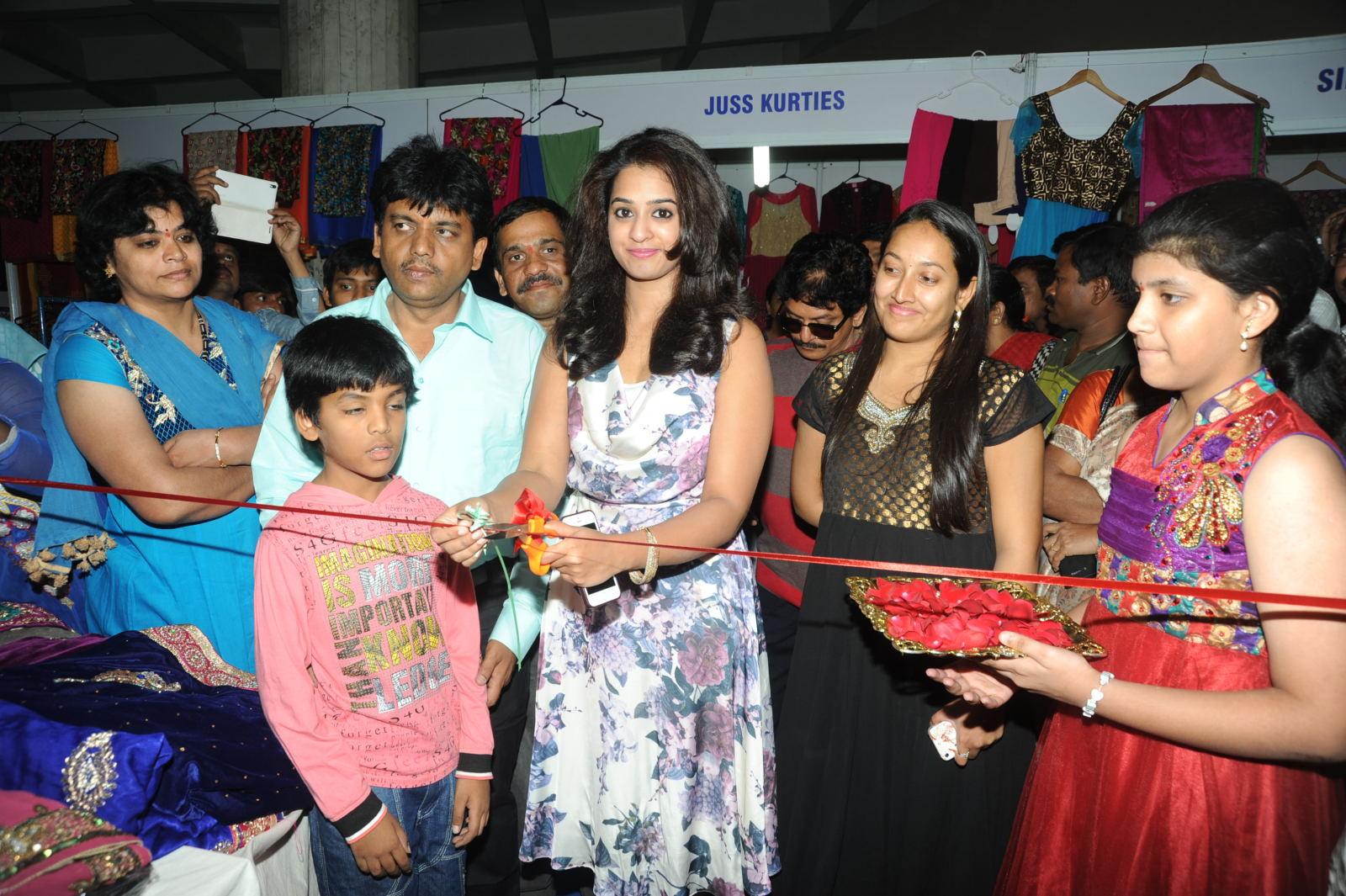 Ramleela Team At Ugadi Vastra Vaibhava Exhibition Launch