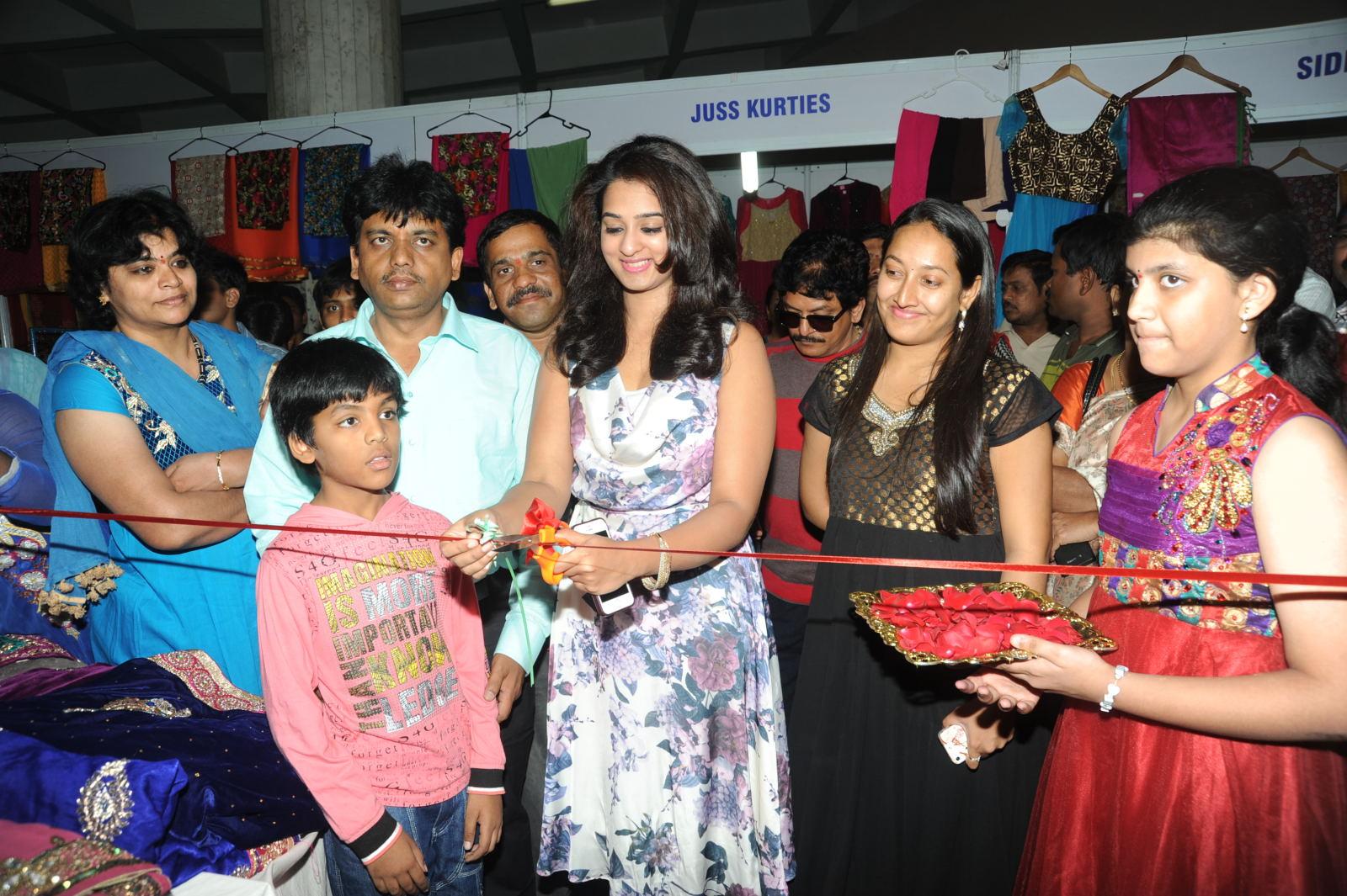 Ramleela Team At Ugadi Vastra Vaibhava Exhibition Launch