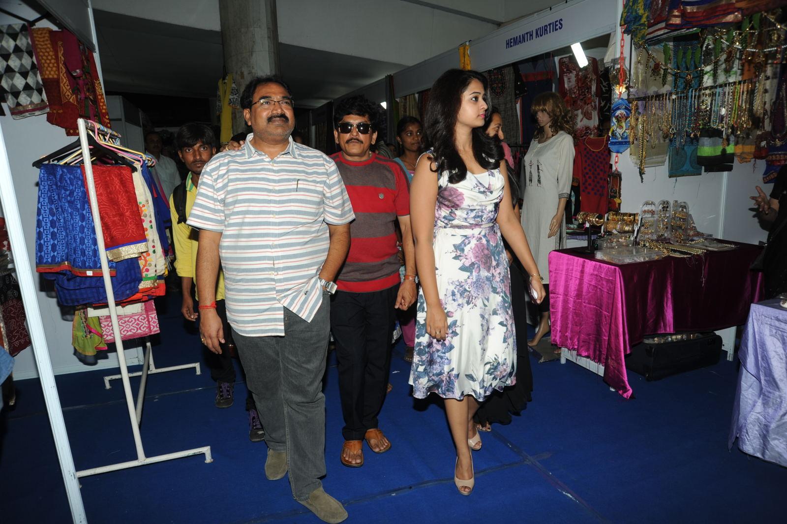 Ramleela Team At Ugadi Vastra Vaibhava Exhibition Launch