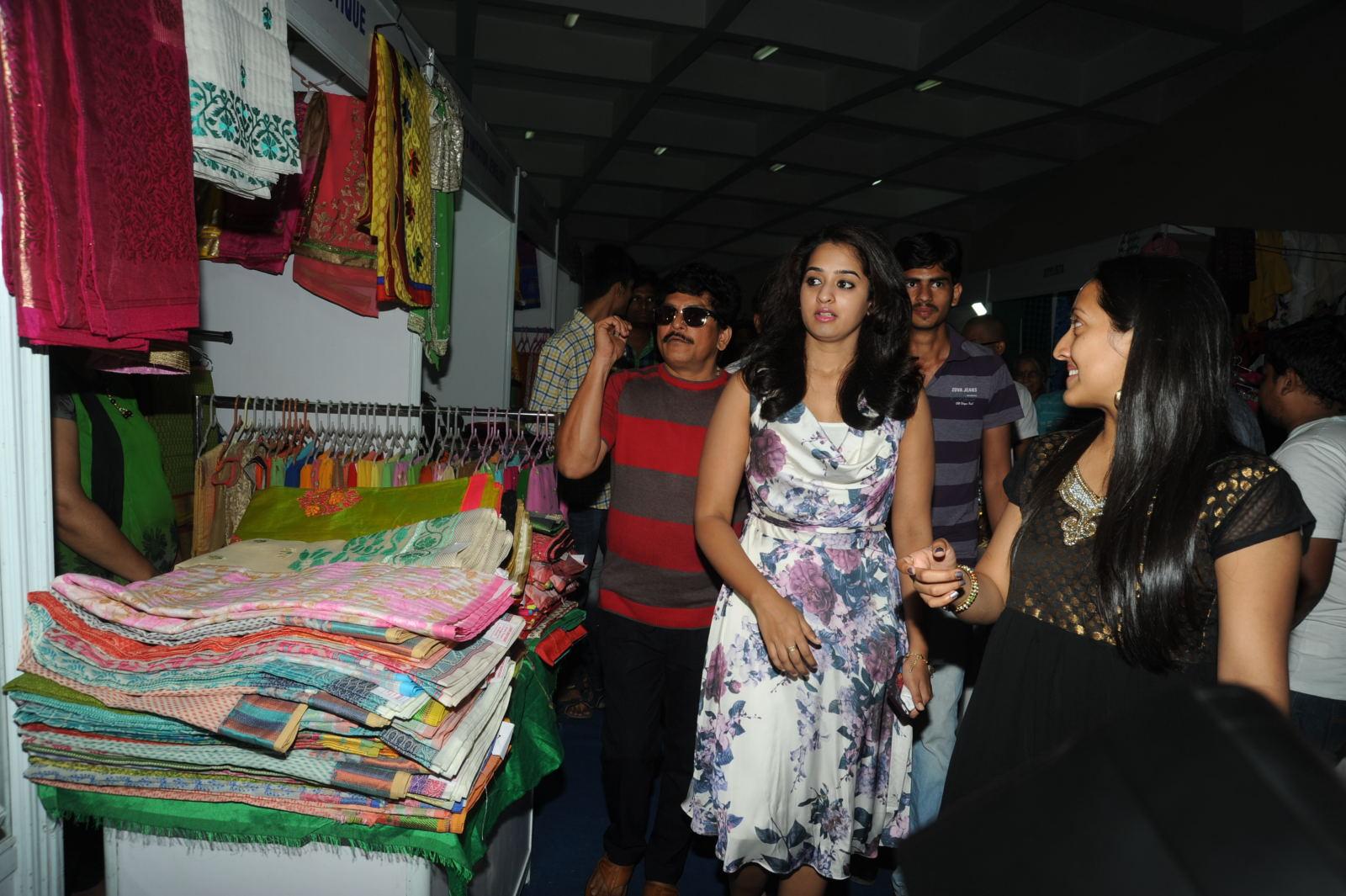 Ramleela Team At Ugadi Vastra Vaibhava Exhibition Launch