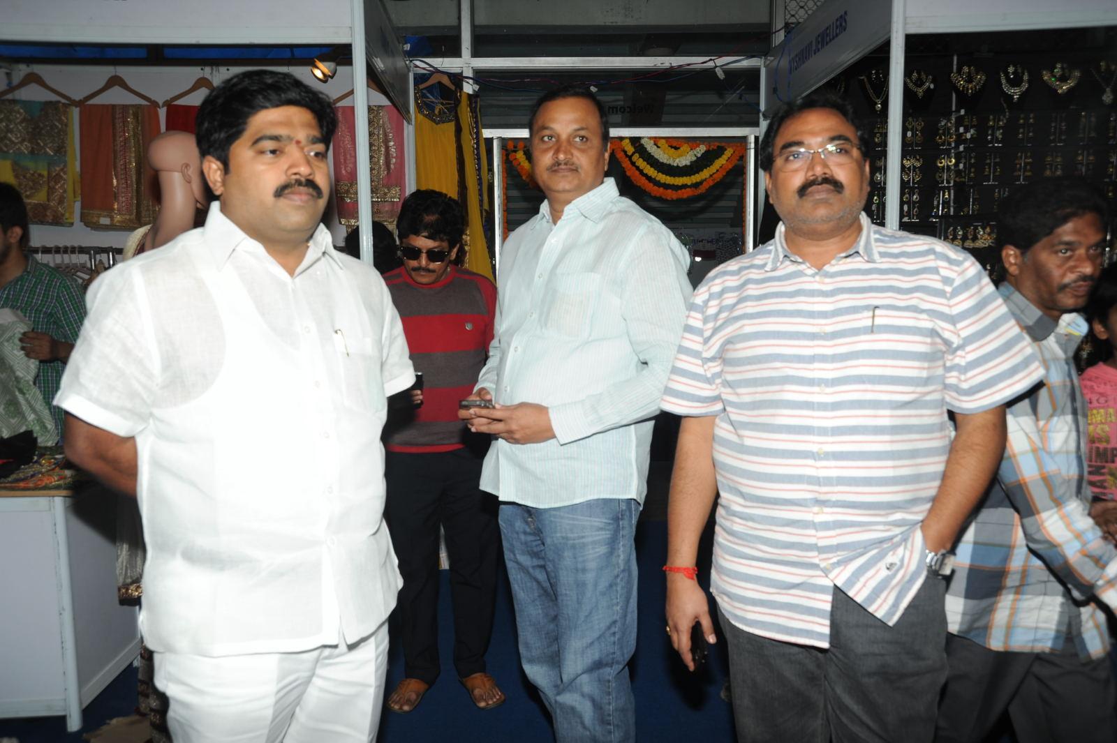 Ramleela Team At Ugadi Vastra Vaibhava Exhibition Launch