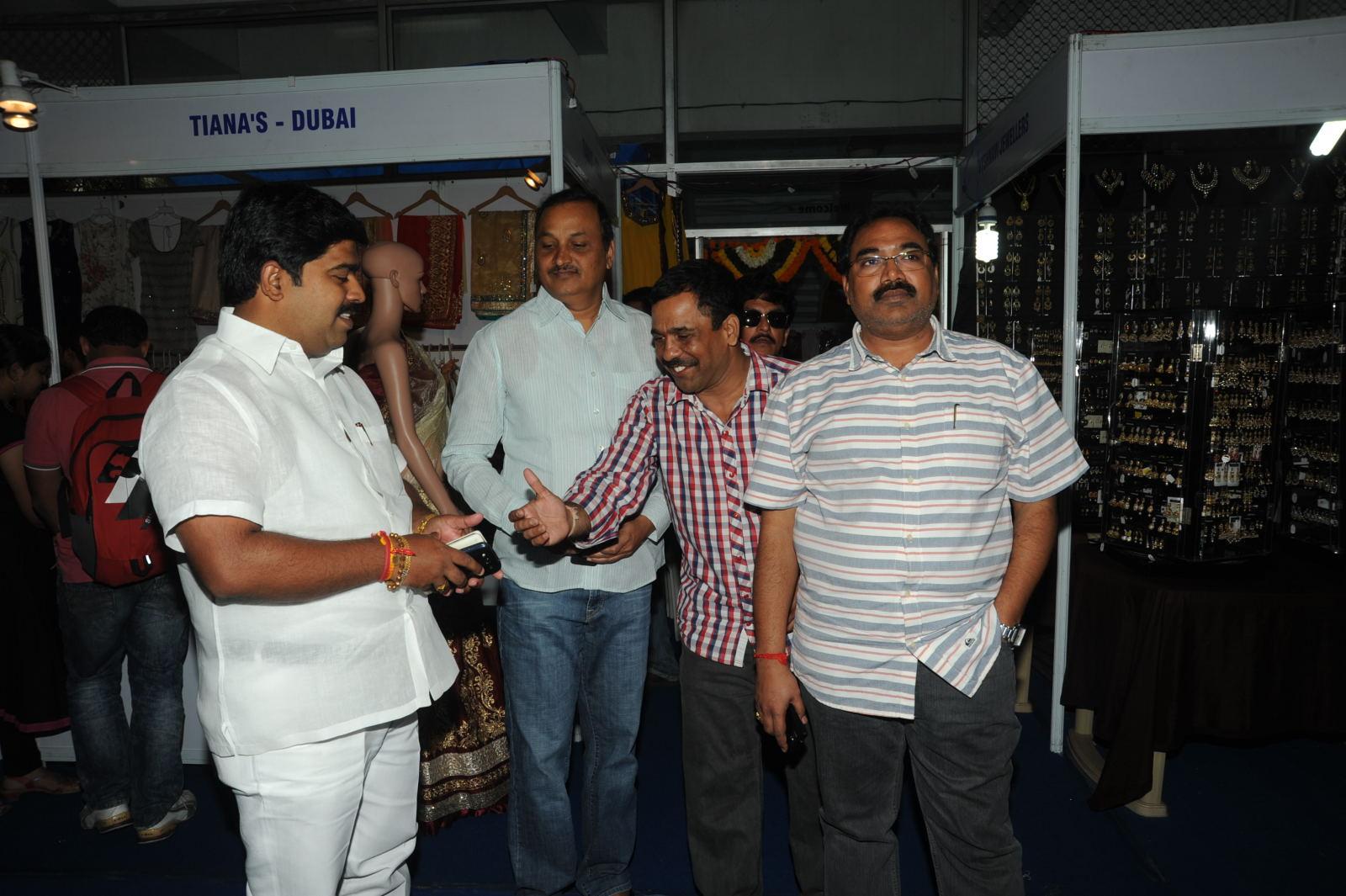 Ramleela Team At Ugadi Vastra Vaibhava Exhibition Launch