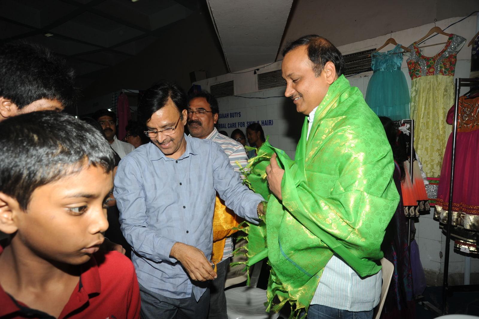 Ramleela Team At Ugadi Vastra Vaibhava Exhibition Launch