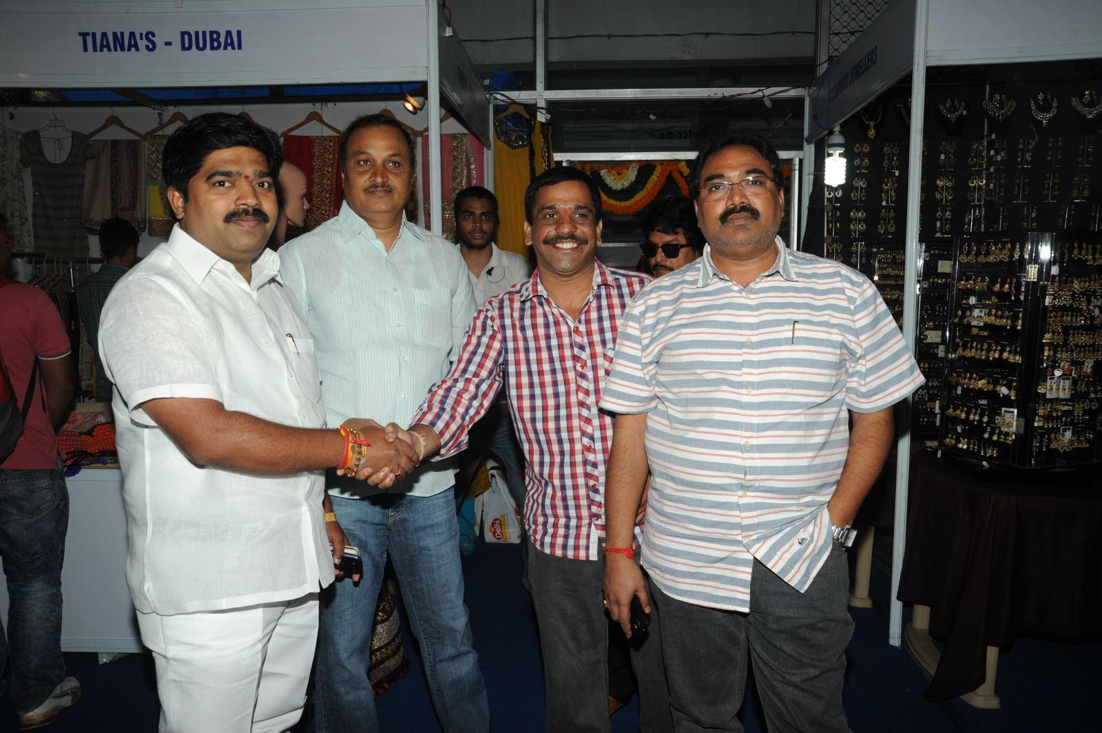 Ramleela Team At Ugadi Vastra Vaibhava Exhibition Launch