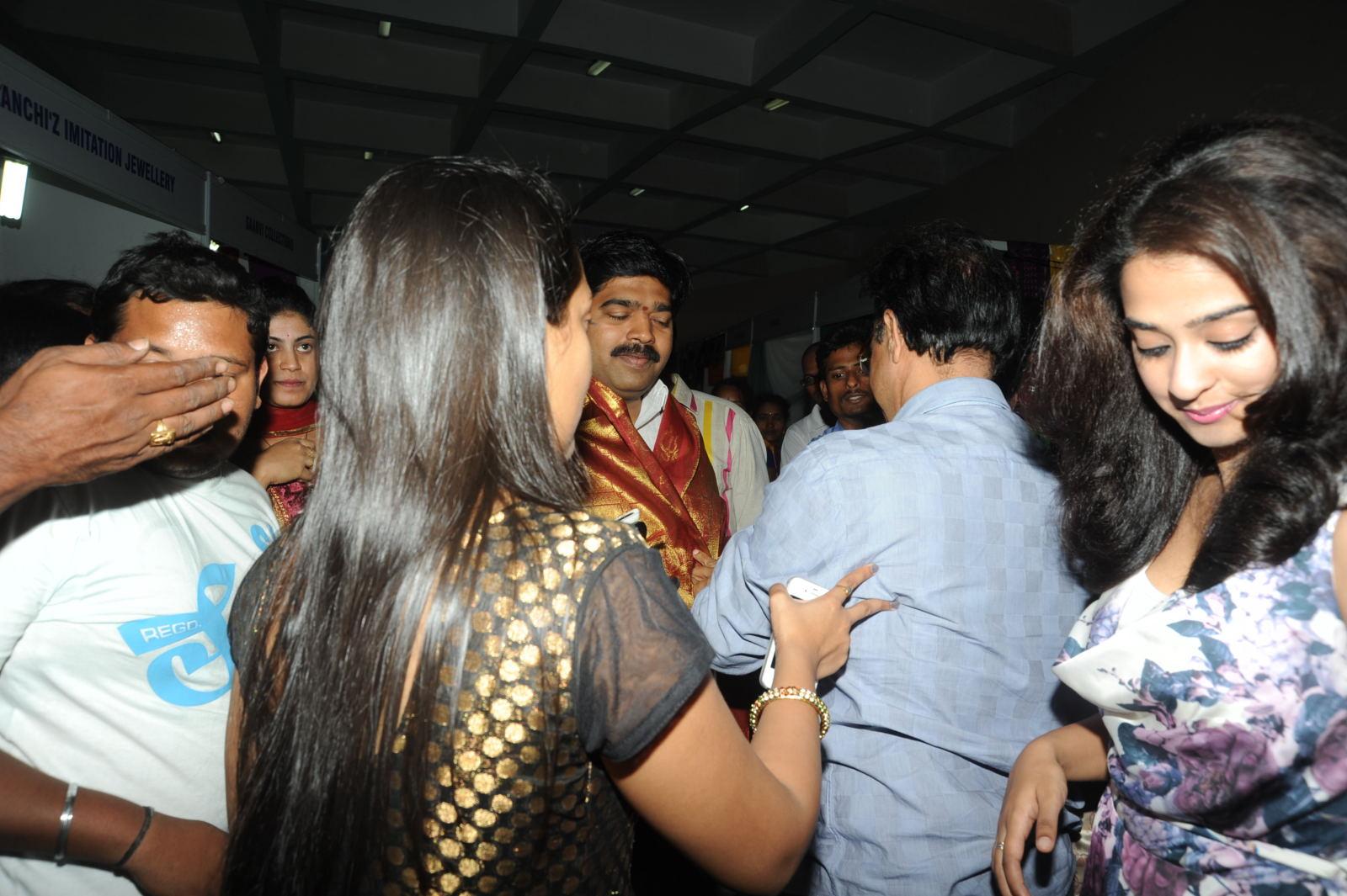 Ramleela Team At Ugadi Vastra Vaibhava Exhibition Launch