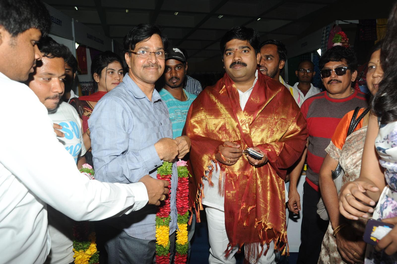 Ramleela Team At Ugadi Vastra Vaibhava Exhibition Launch