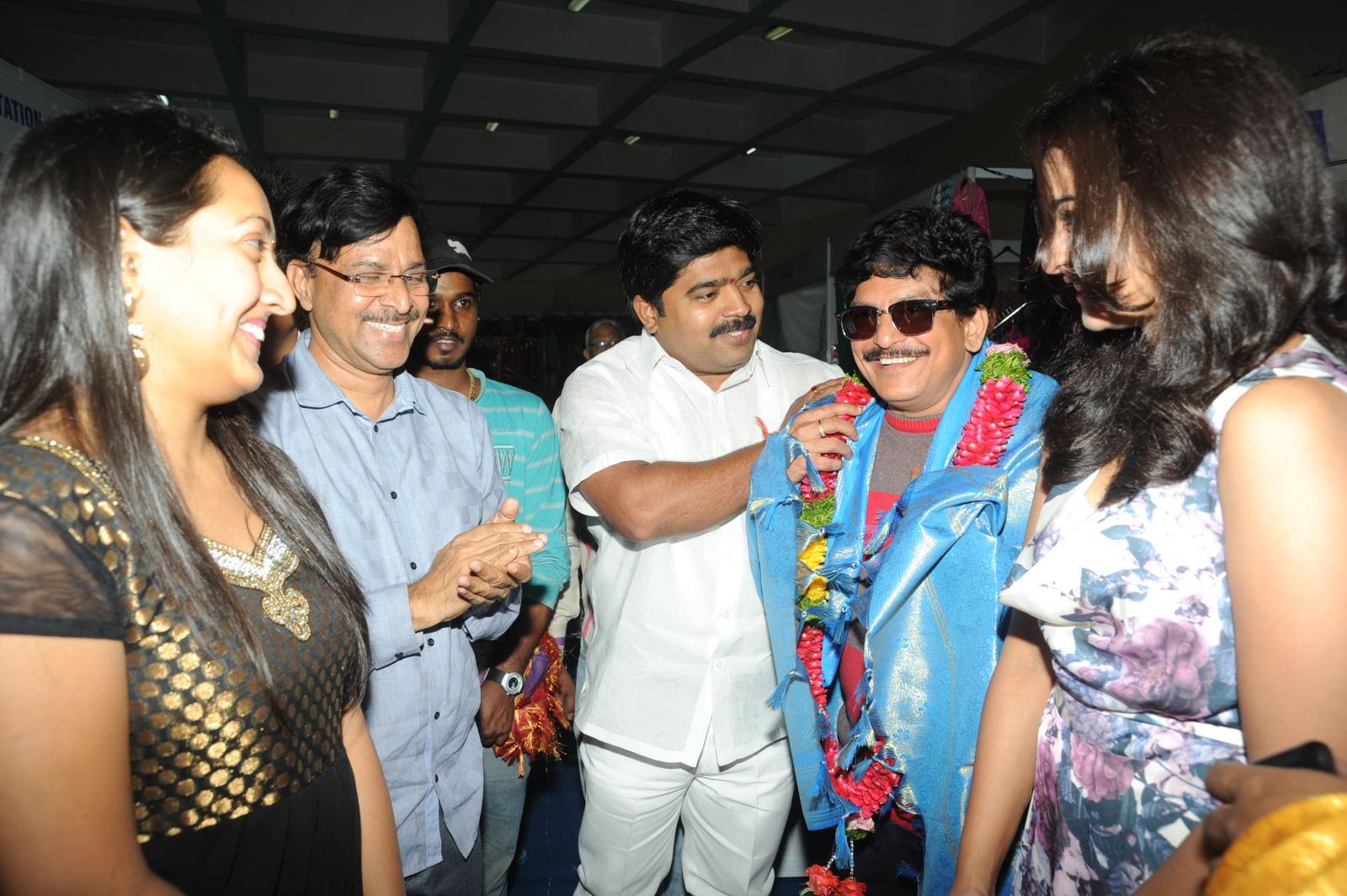 Ramleela Team At Ugadi Vastra Vaibhava Exhibition Launch