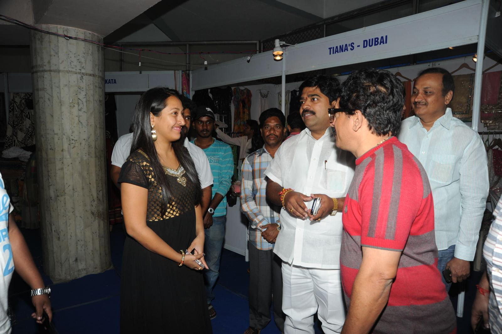 Ramleela Team At Ugadi Vastra Vaibhava Exhibition Launch