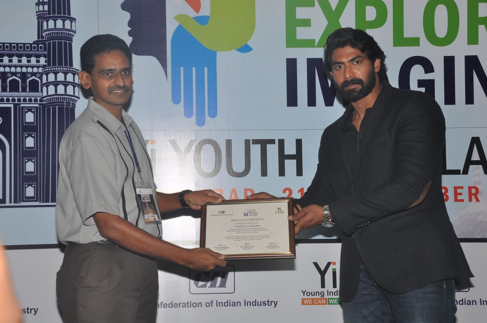 Rana Daggubati Yi Youth Conclave Press Meet