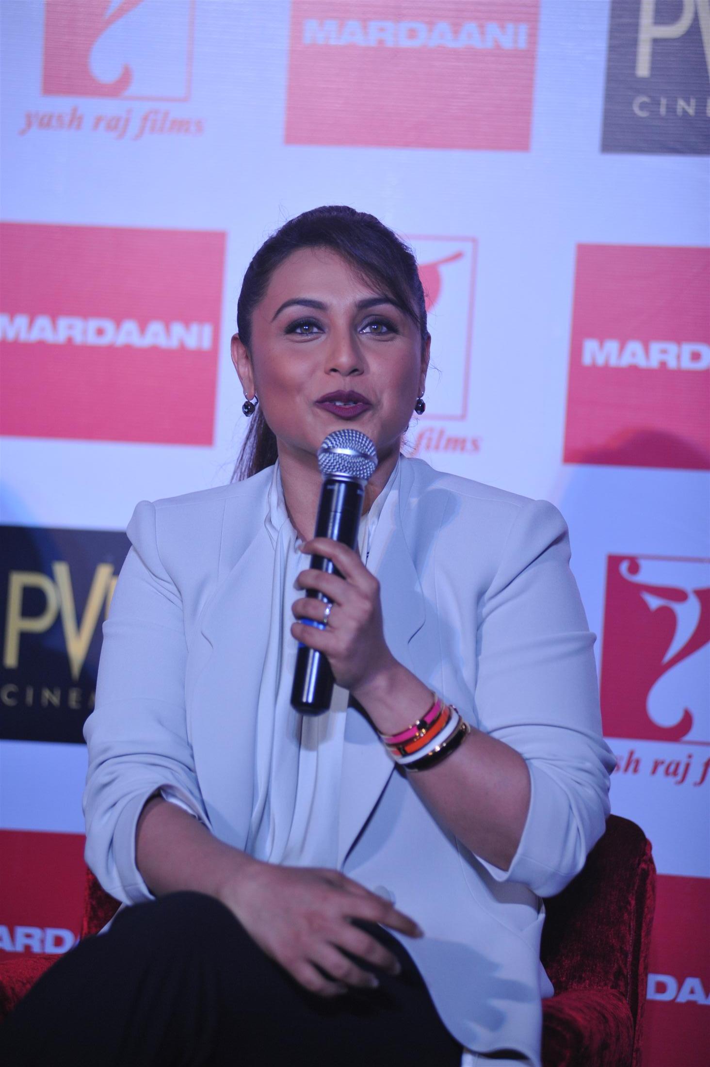 Rani Mukerji Launch Mardaani Movie Anthem