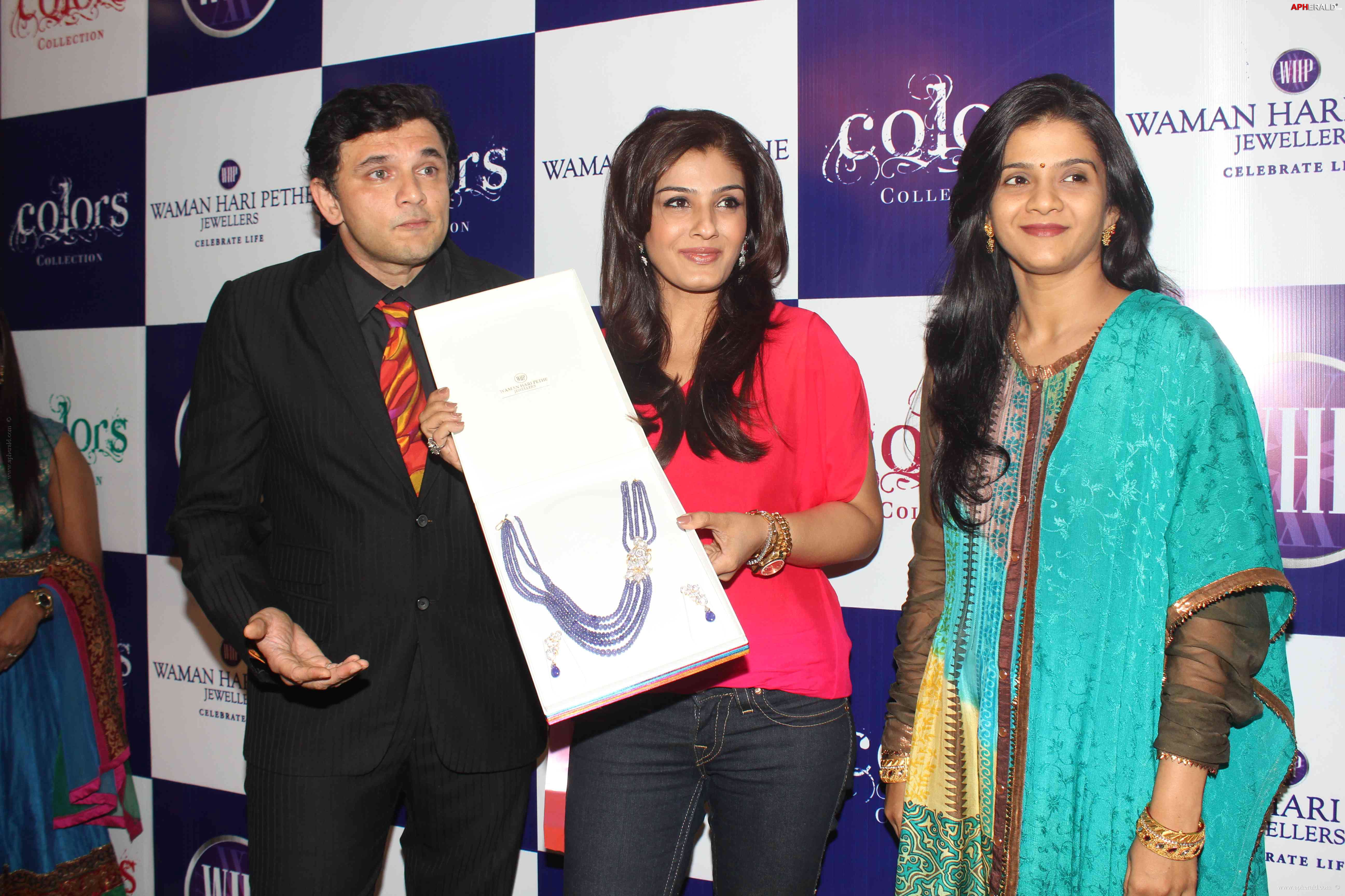 Raveena Tandon at Hari Pethe Jewellers