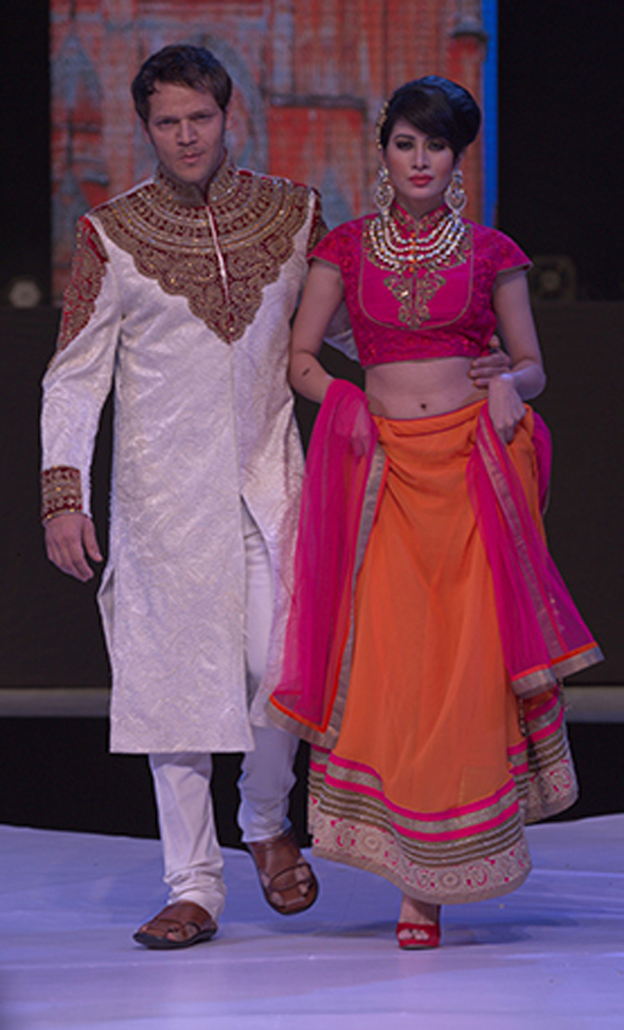 Raveena Tandon Ramp Walks Asif Shah Fashion Show