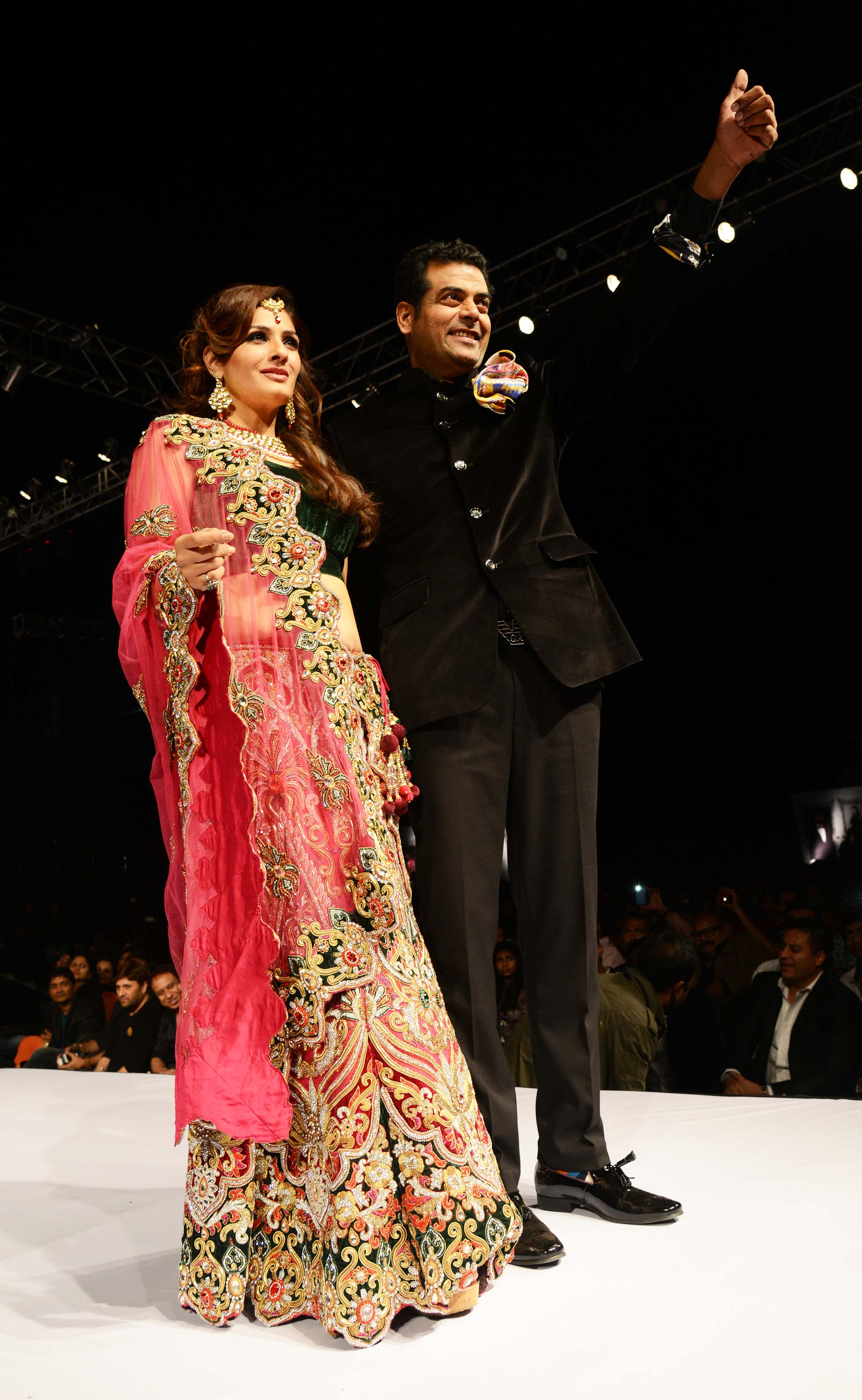 Raveena Tandon Ramp Walks Asif Shah Fashion Show