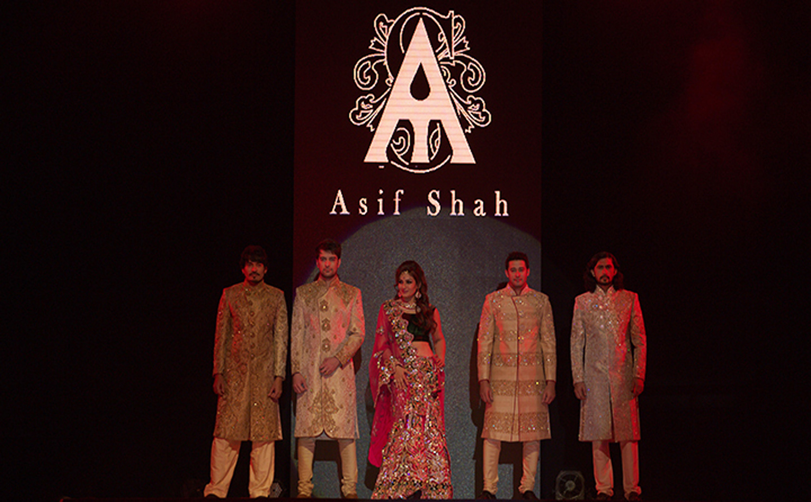 Raveena Tandon Ramp Walks Asif Shah Fashion Show