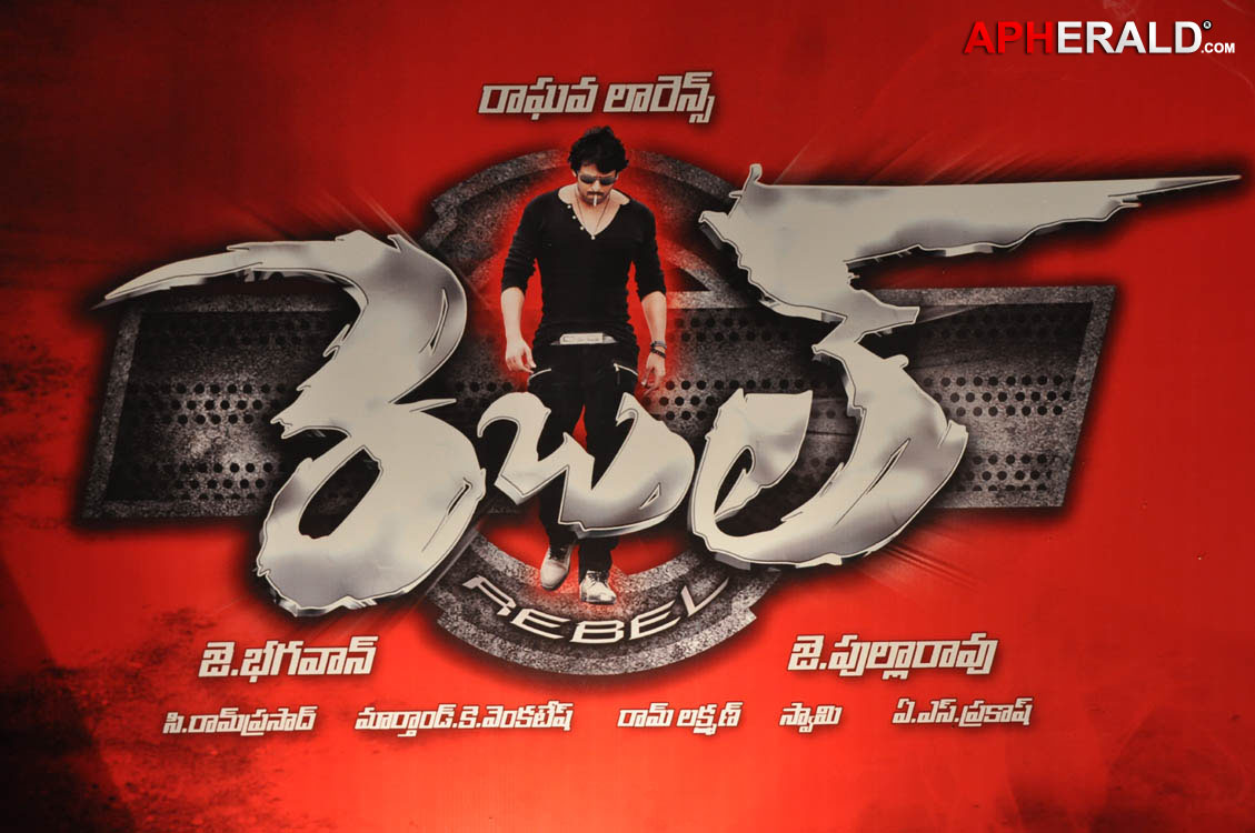 Rebel Audio Release -  Prabhas Rebel Movie - Lawrence Rebel Movie - RebelStar