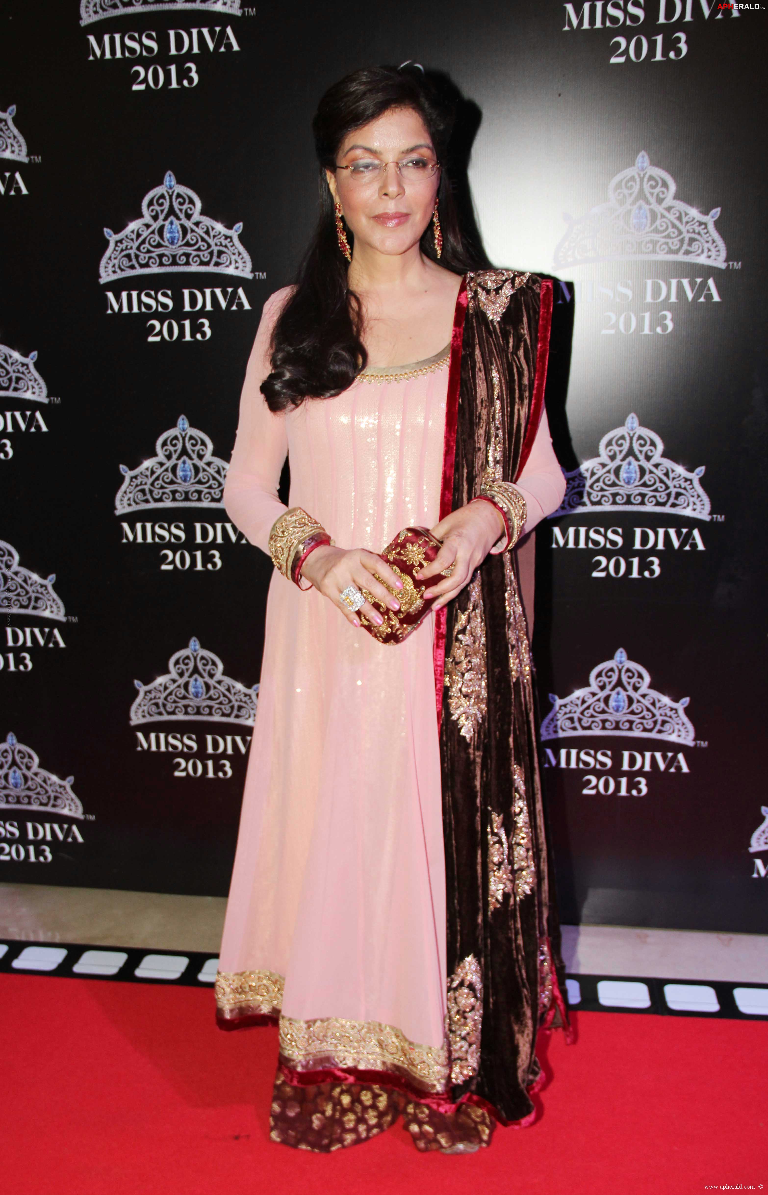 Red Carpet of Miss Diva 2013