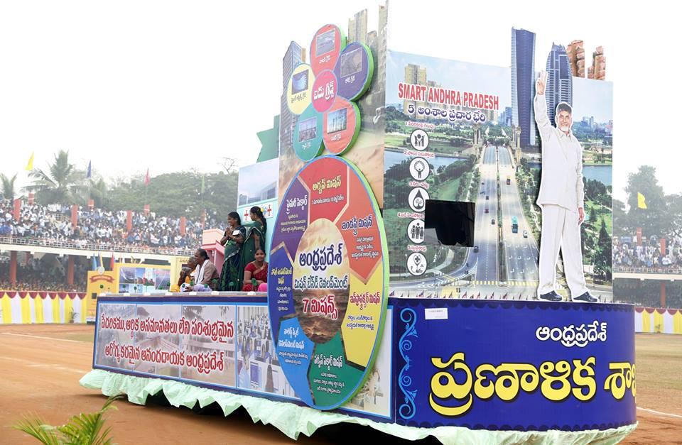 Republic Day celebrations at Vijayawada