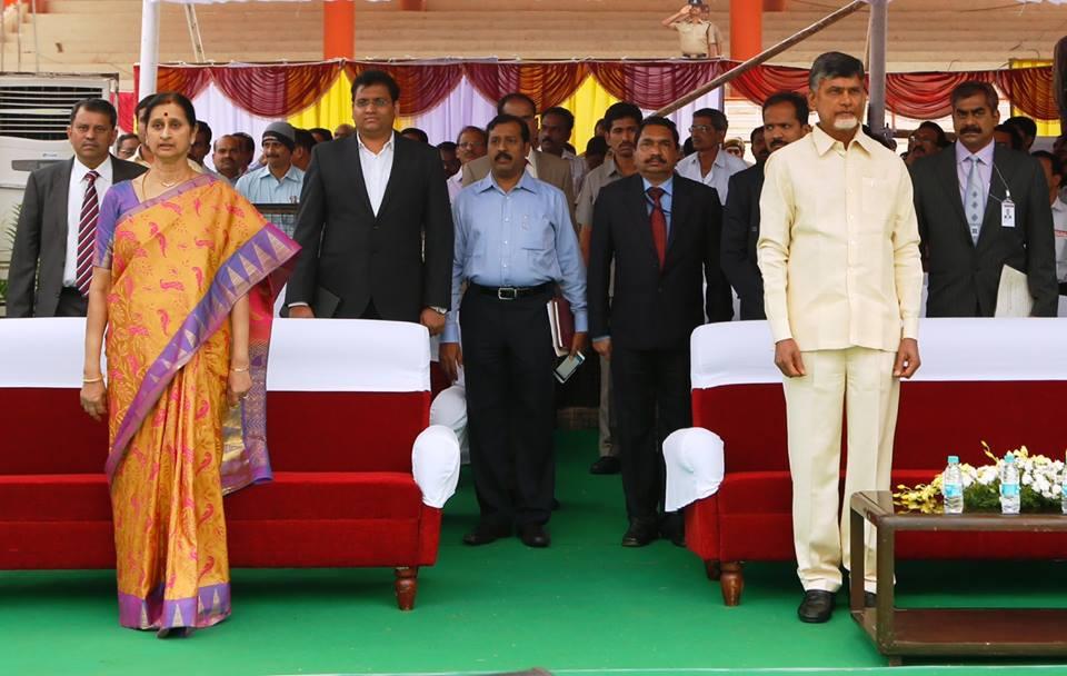 Republic Day celebrations at Vijayawada