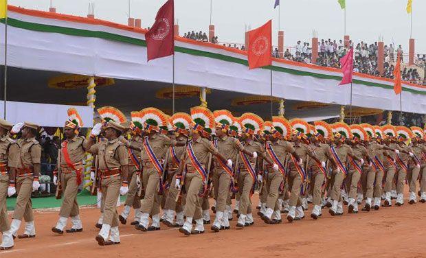 Republic Day celebrations at Vijayawada