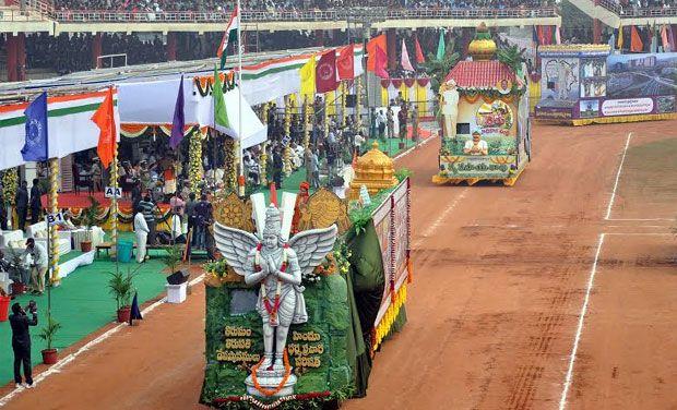 Republic Day celebrations at Vijayawada