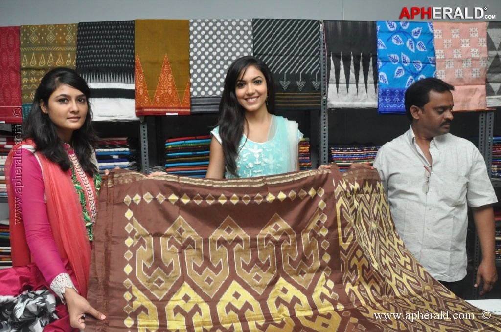 Ritu Varma at Pochampally Ikat Art Mela
