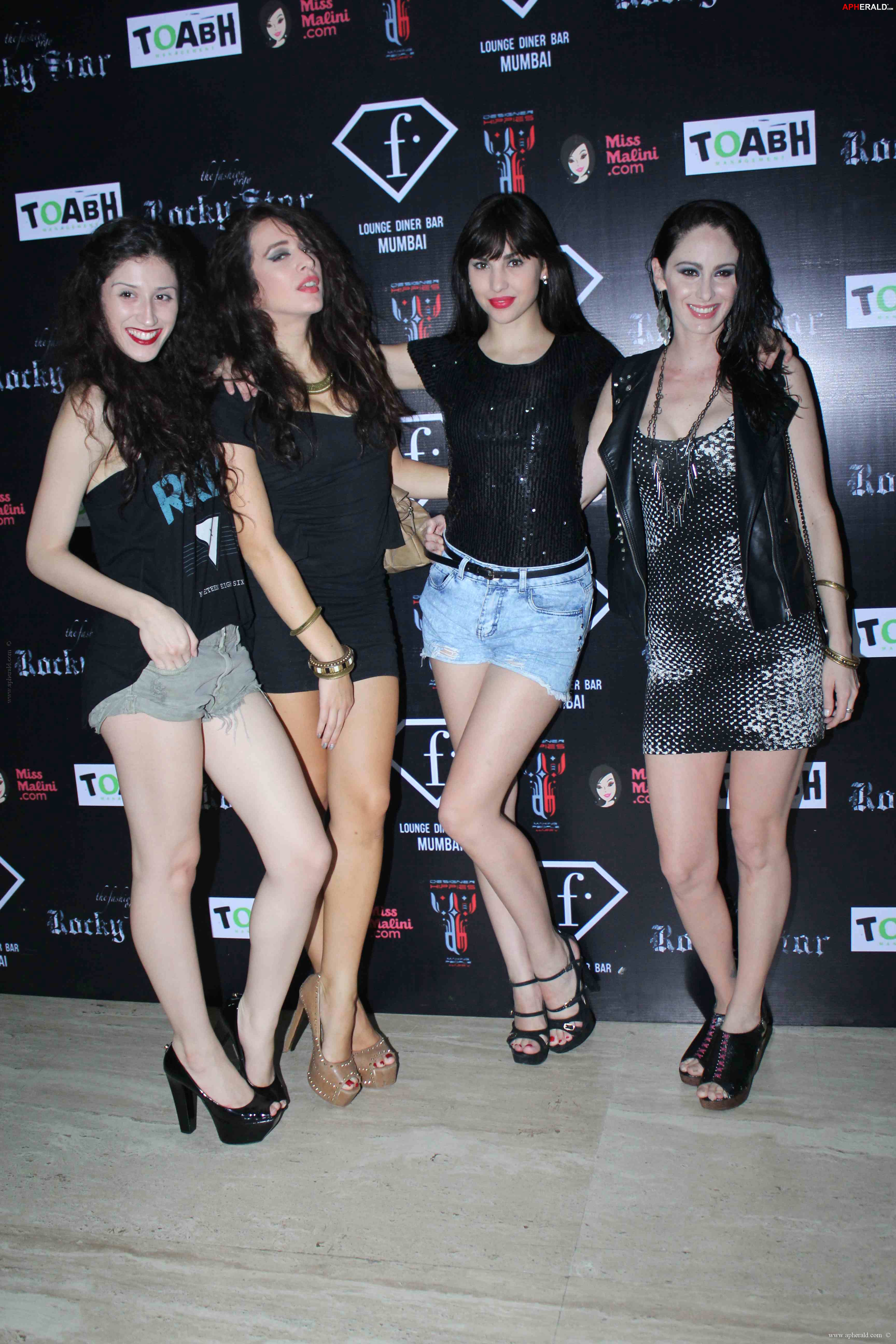 Rocky Star Fashion Show At F-Bar Photos