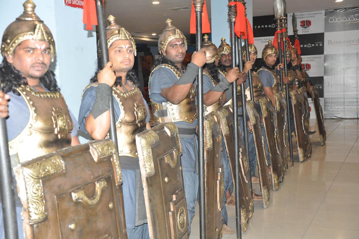Rudhramadevi Movie Trailer Launch