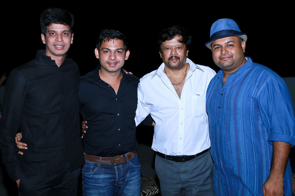 Saahasam Movie Team Celebrates Thaman Birthday