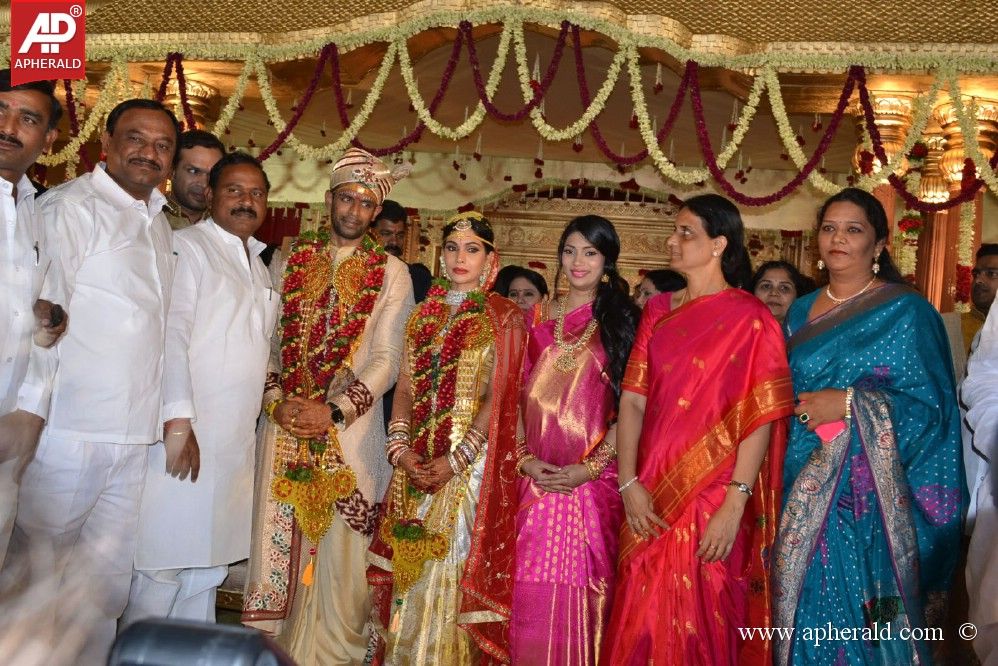 Sabitha Indra Reddy Son Marriage Stills