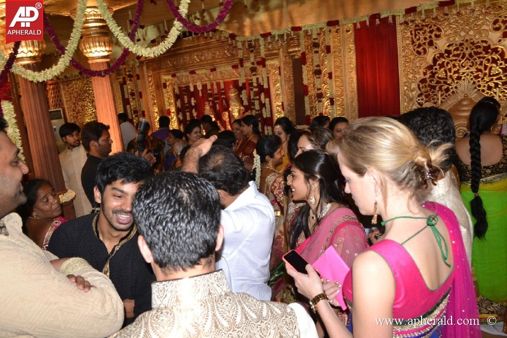 Sabitha Indra Reddy Son Marriage Stills