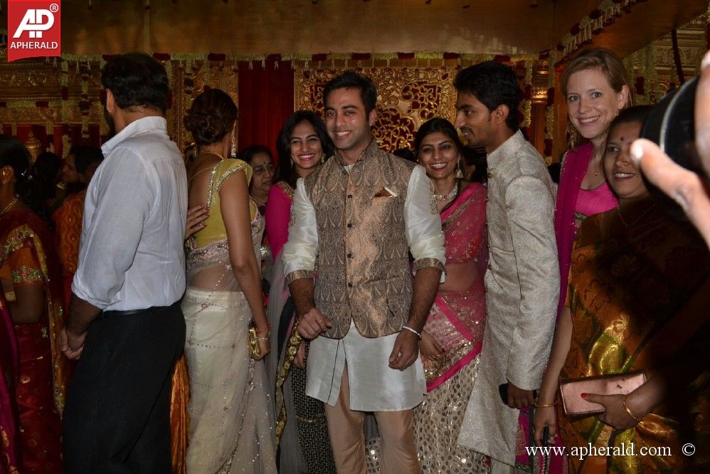 Sabitha Indra Reddy Son Marriage Stills
