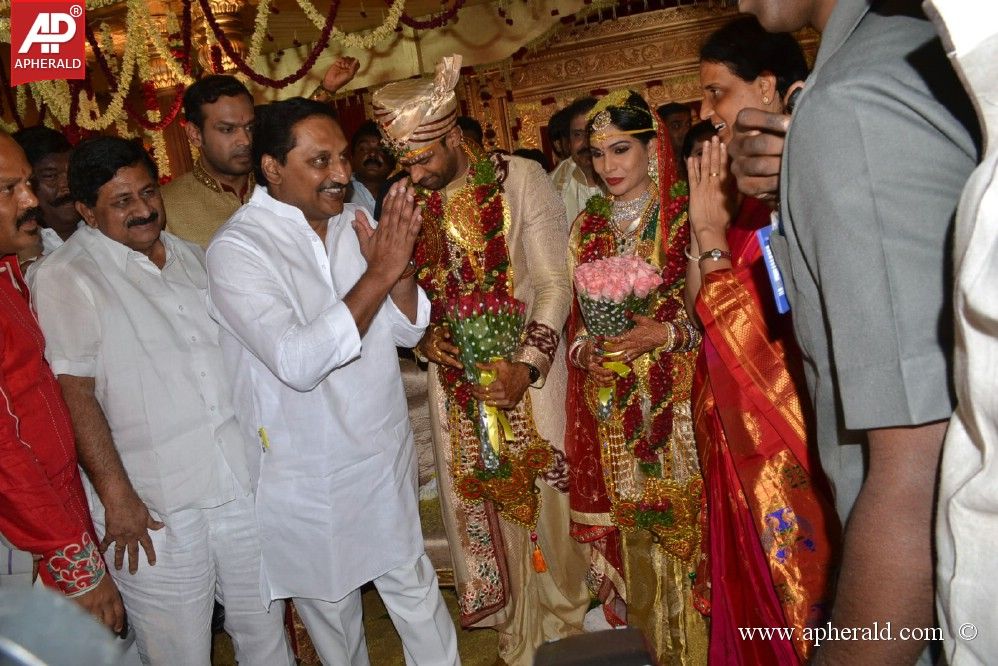 Sabitha Indra Reddy Son Marriage Stills