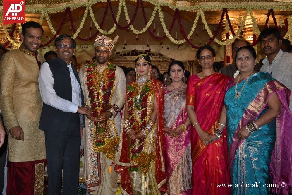 Sabitha Indra Reddy Son Marriage Stills