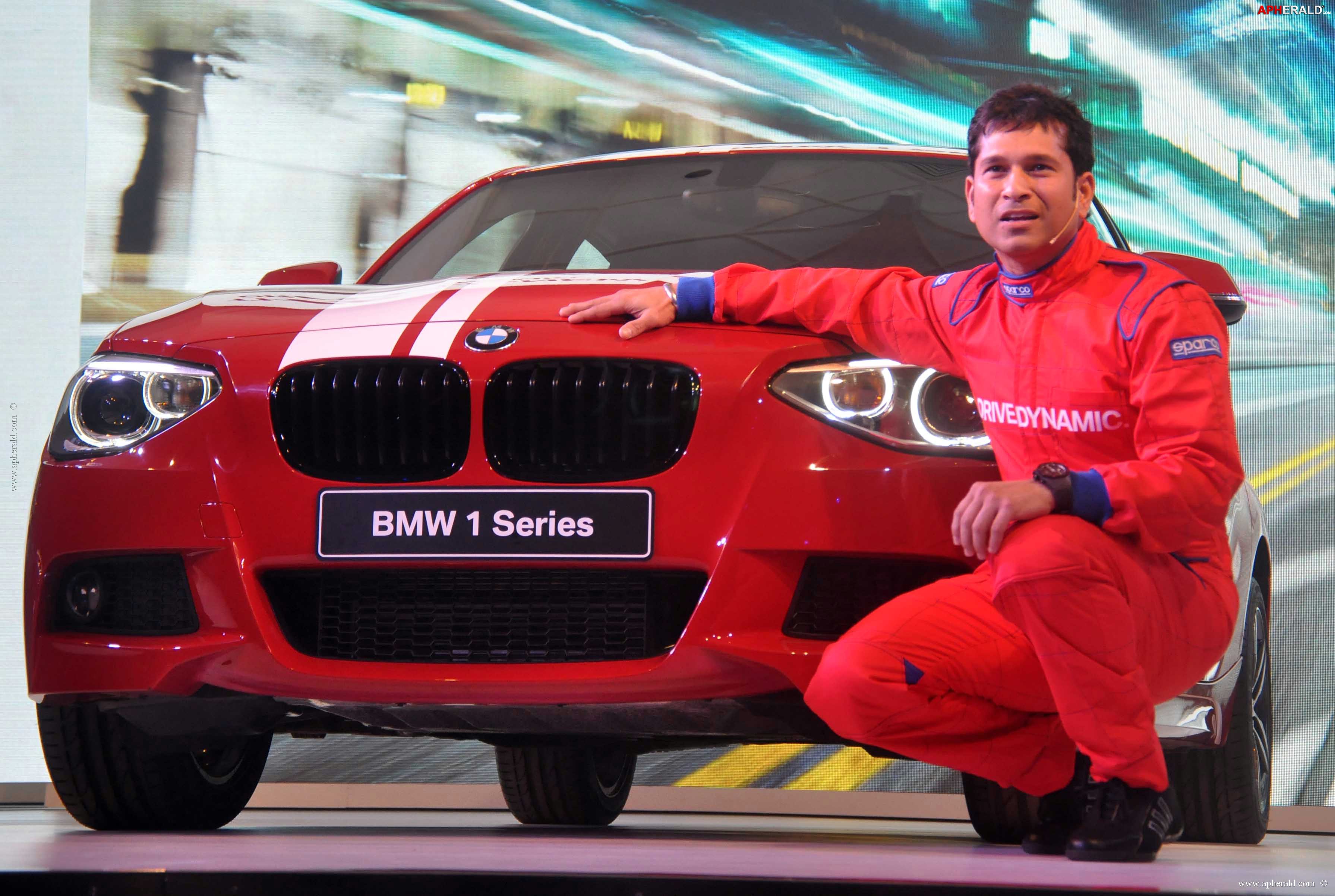 Sachin Tendulkar Launches BMW 1 Series 