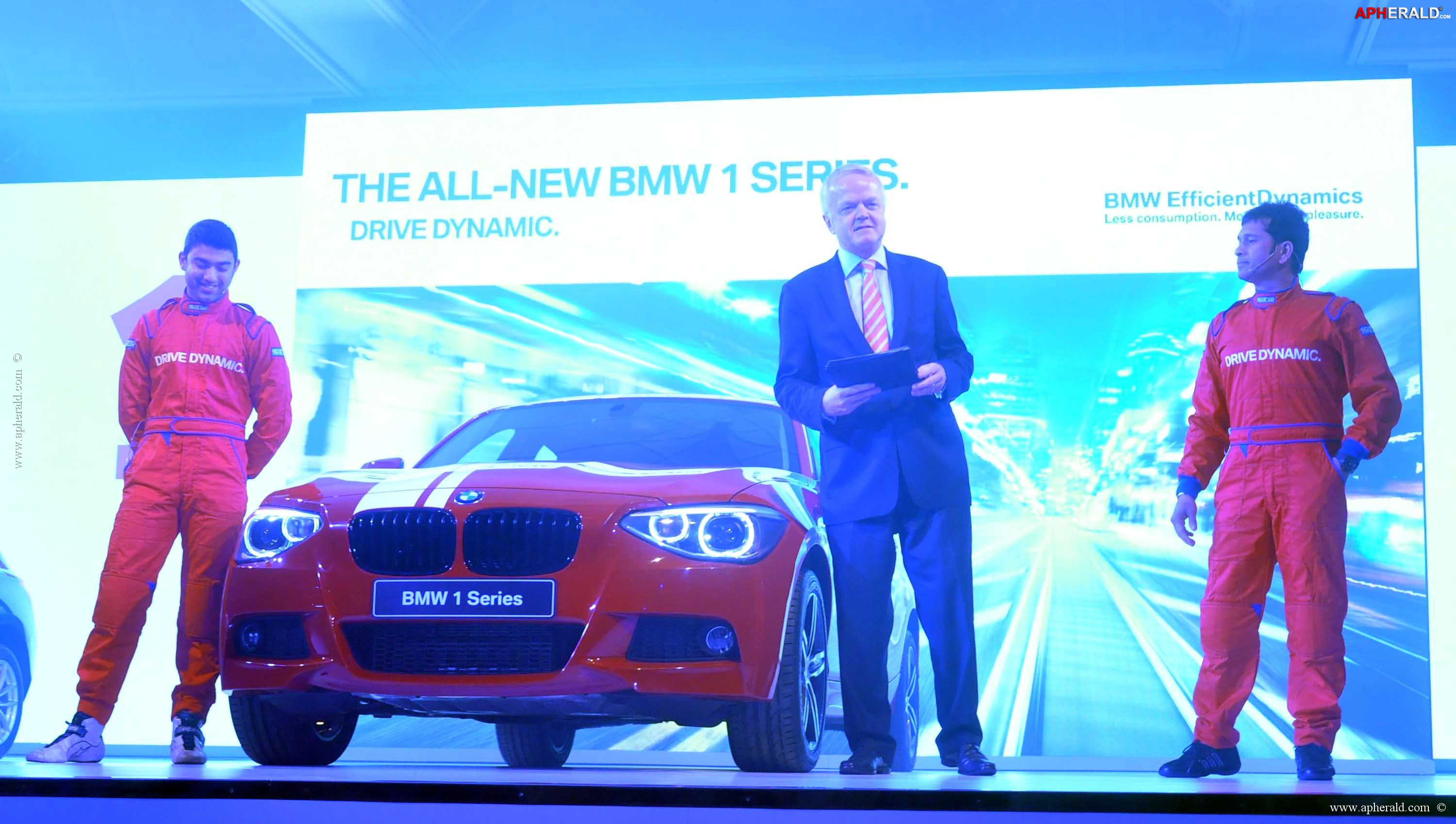 Sachin Tendulkar Launches BMW 1 Series 