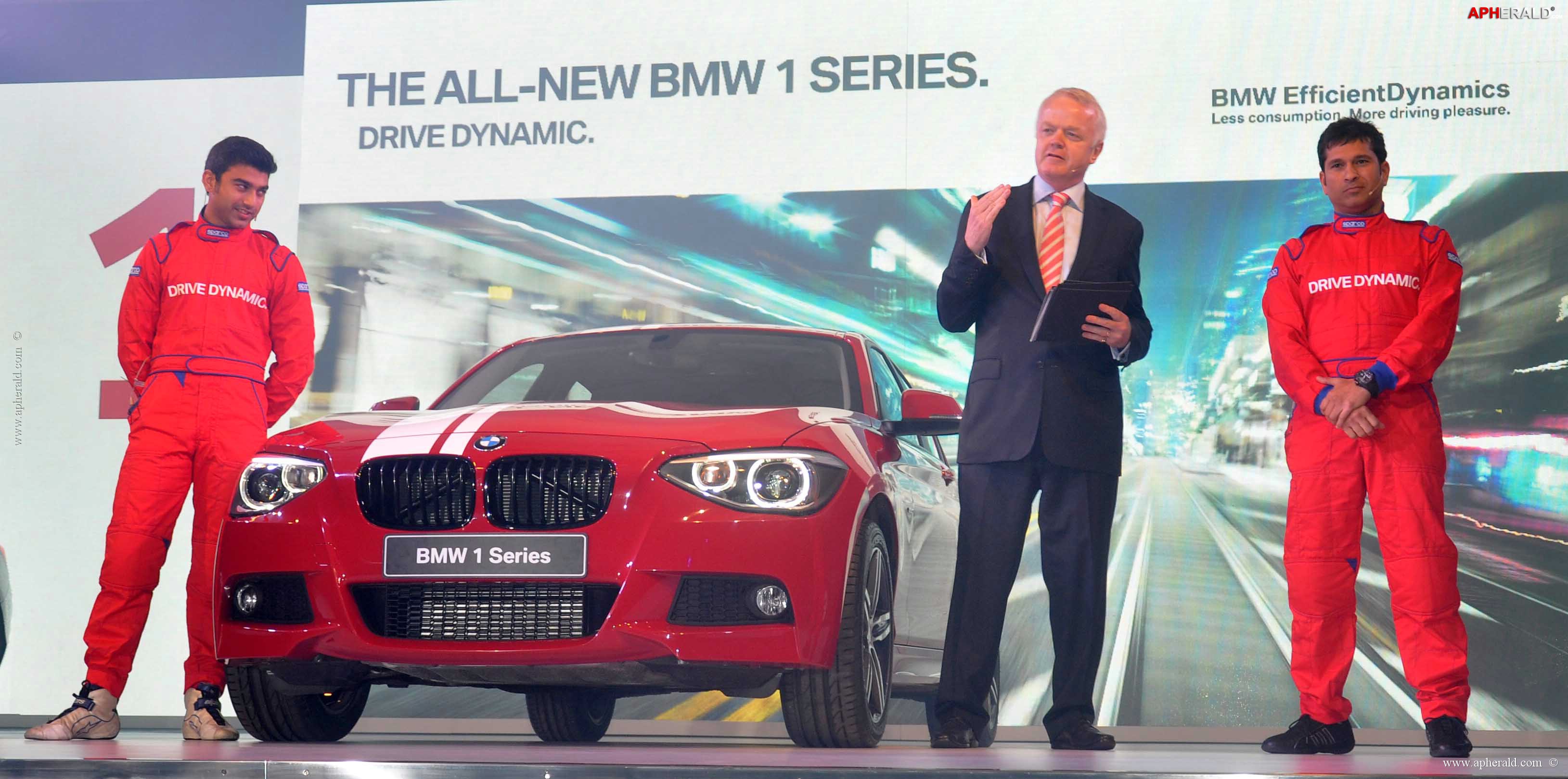 Sachin Tendulkar Launches BMW 1 Series 