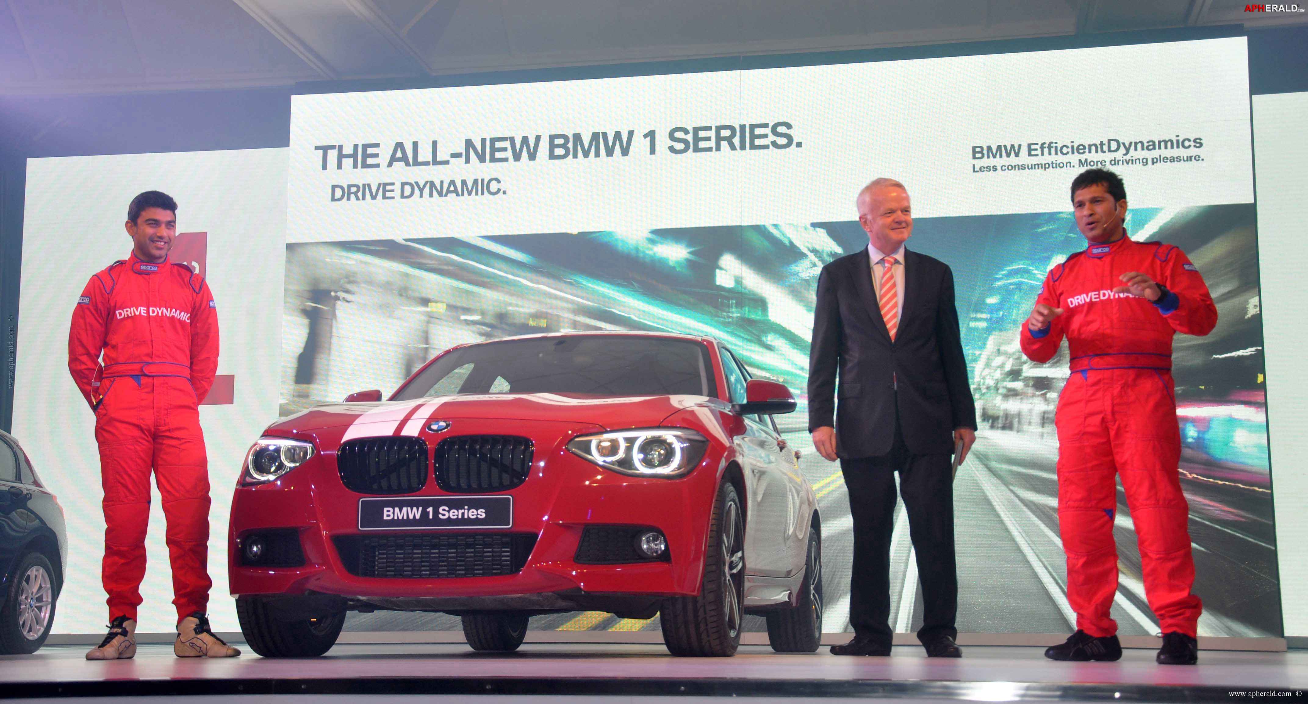 Sachin Tendulkar Launches BMW 1 Series 