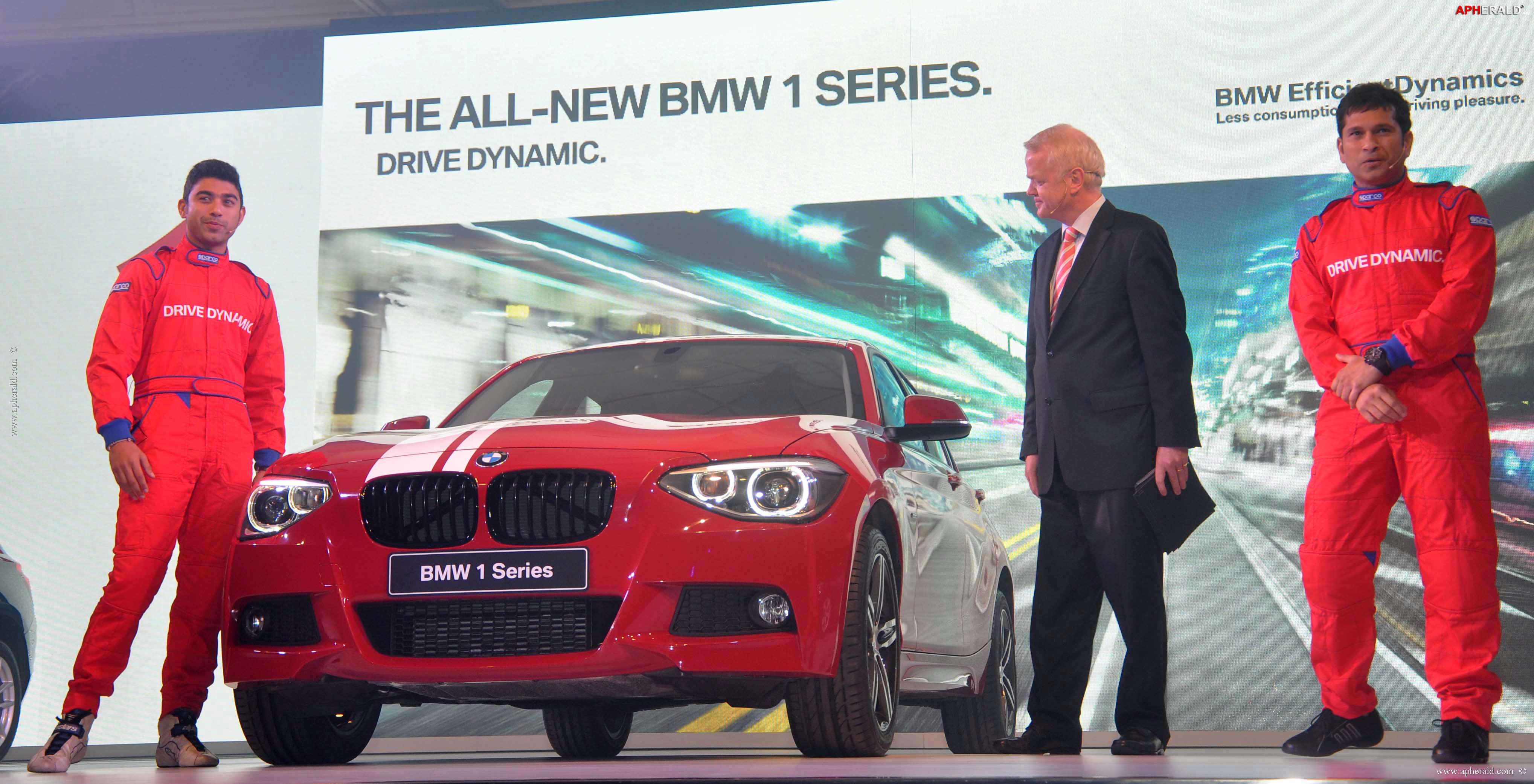 Sachin Tendulkar Launches BMW 1 Series 