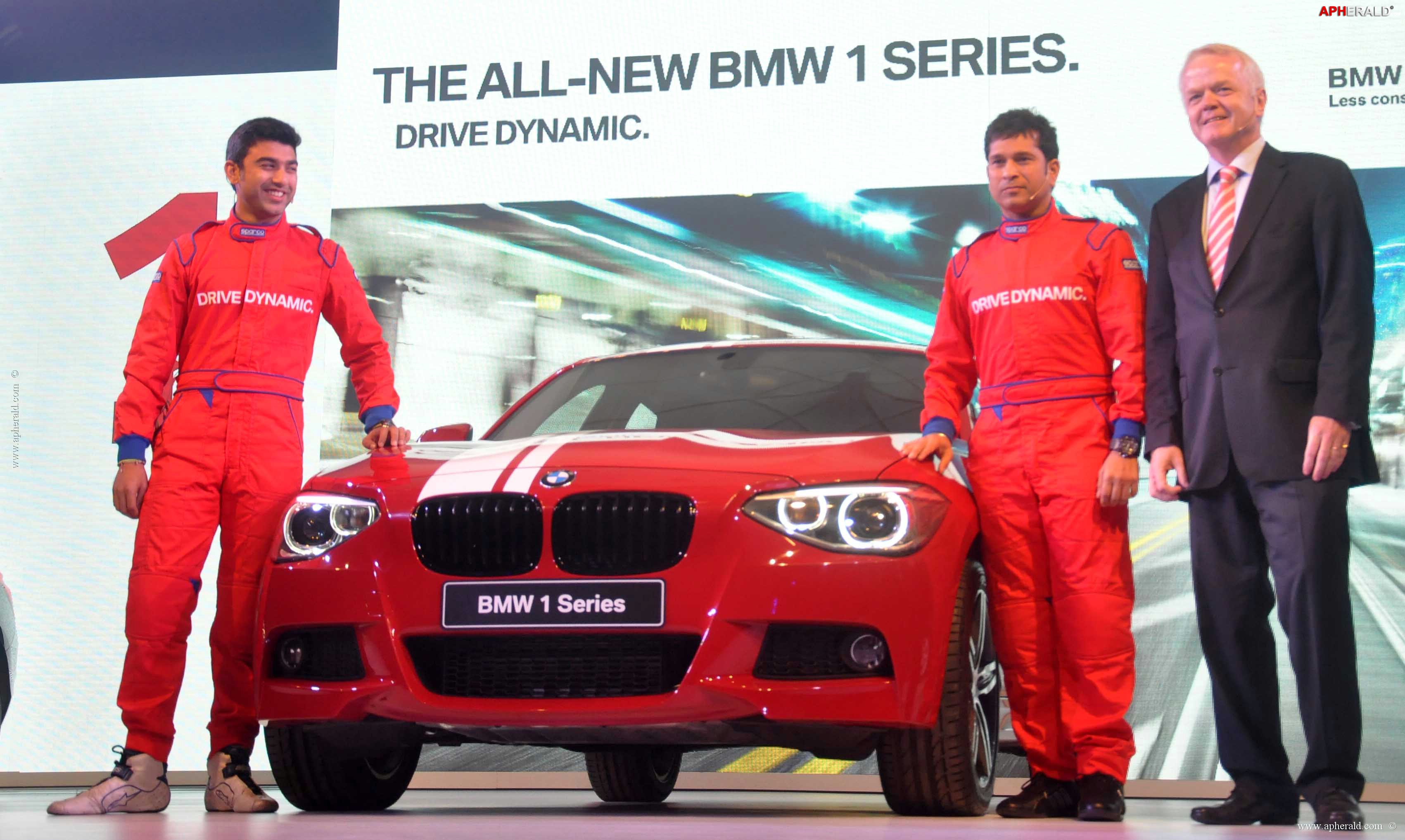 Sachin Tendulkar Launches BMW 1 Series 