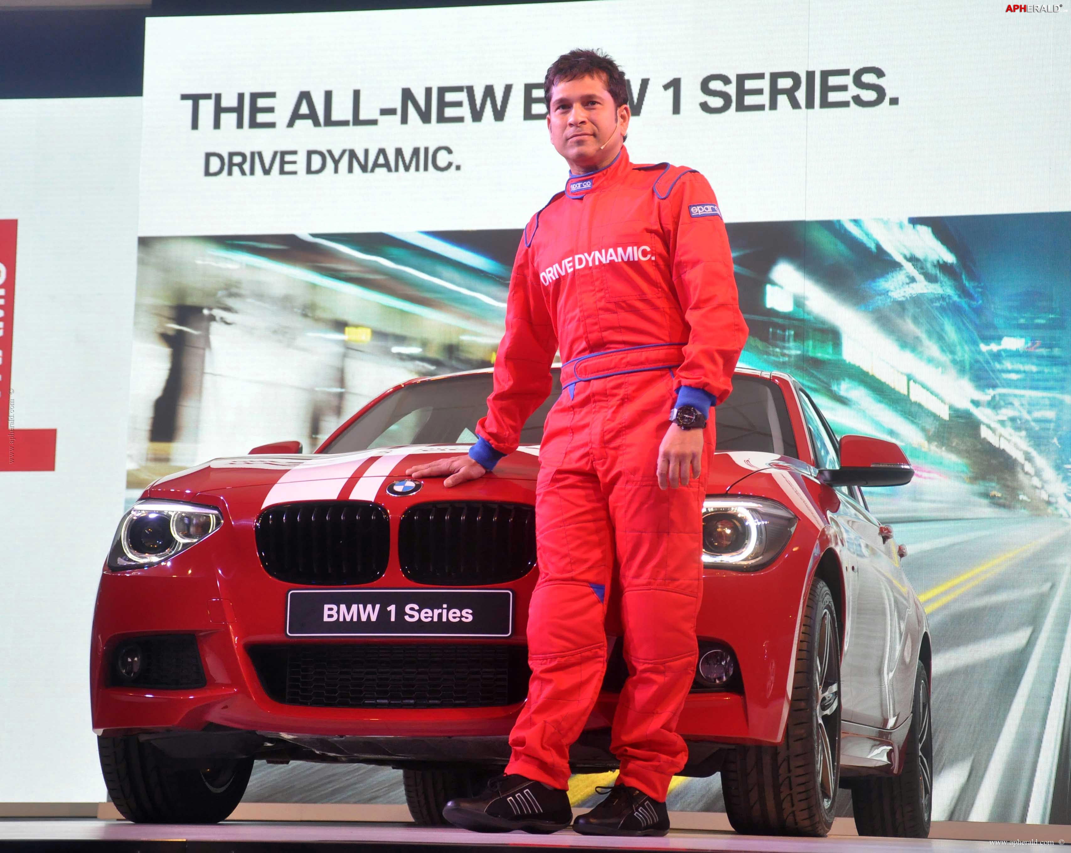 Sachin Tendulkar Launches BMW 1 Series 