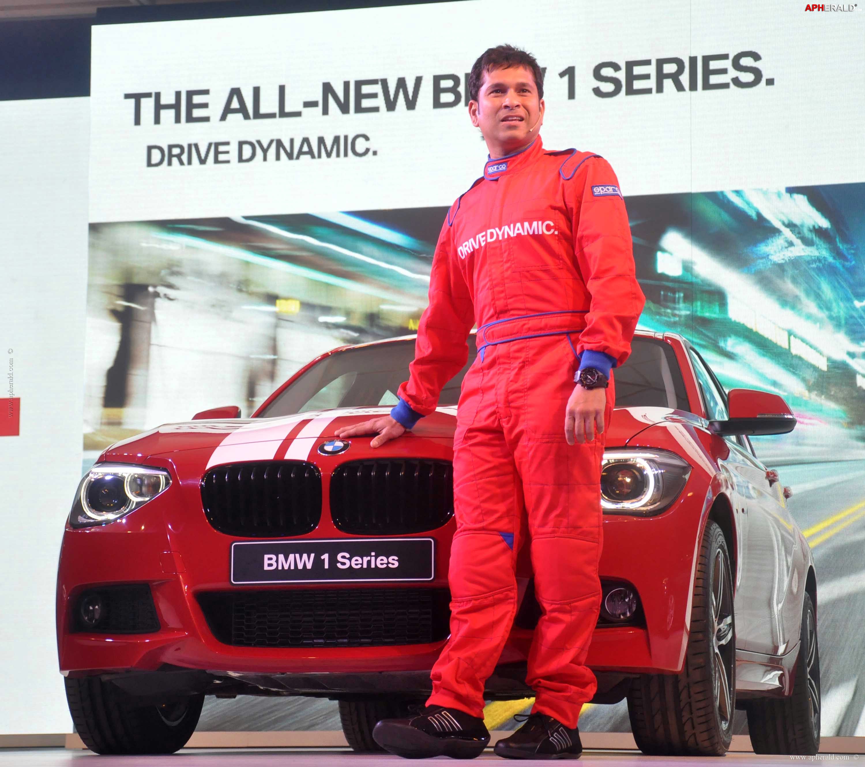 Sachin Tendulkar Launches BMW 1 Series 