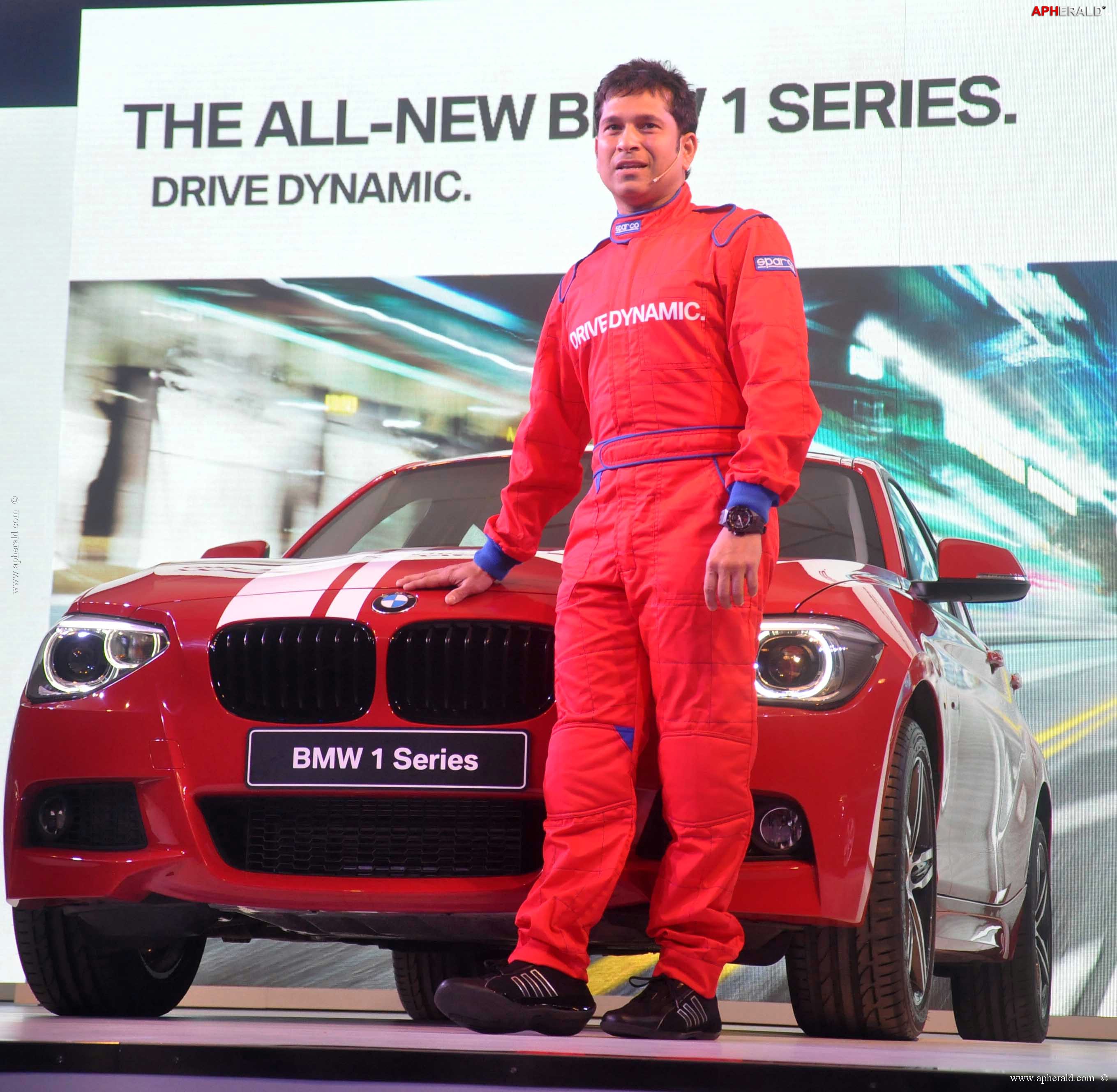 Sachin Tendulkar Launches BMW 1 Series 