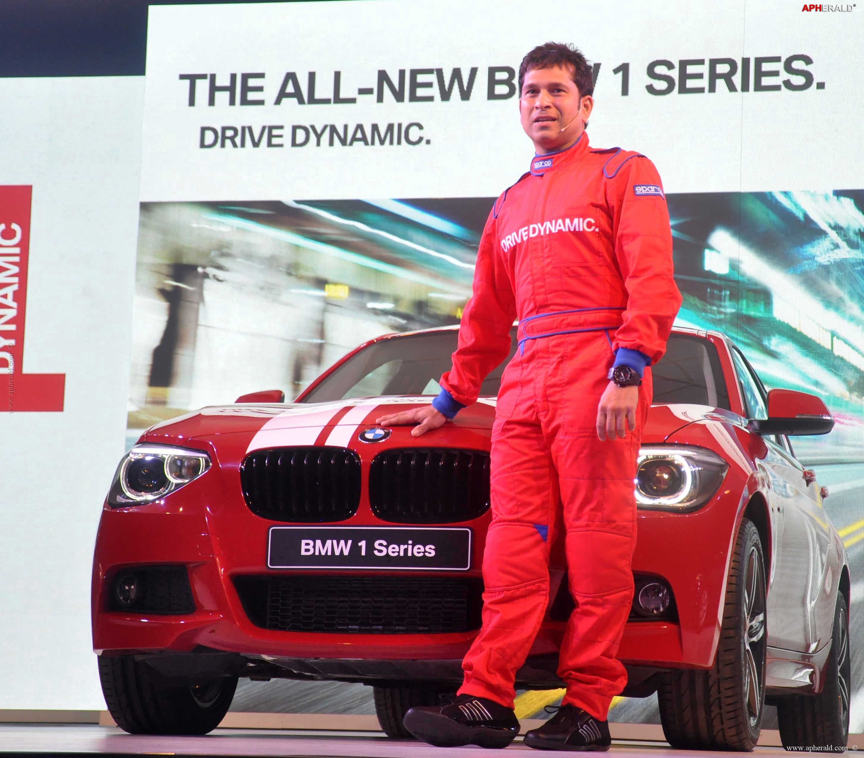Sachin Tendulkar Launches BMW 1 Series 