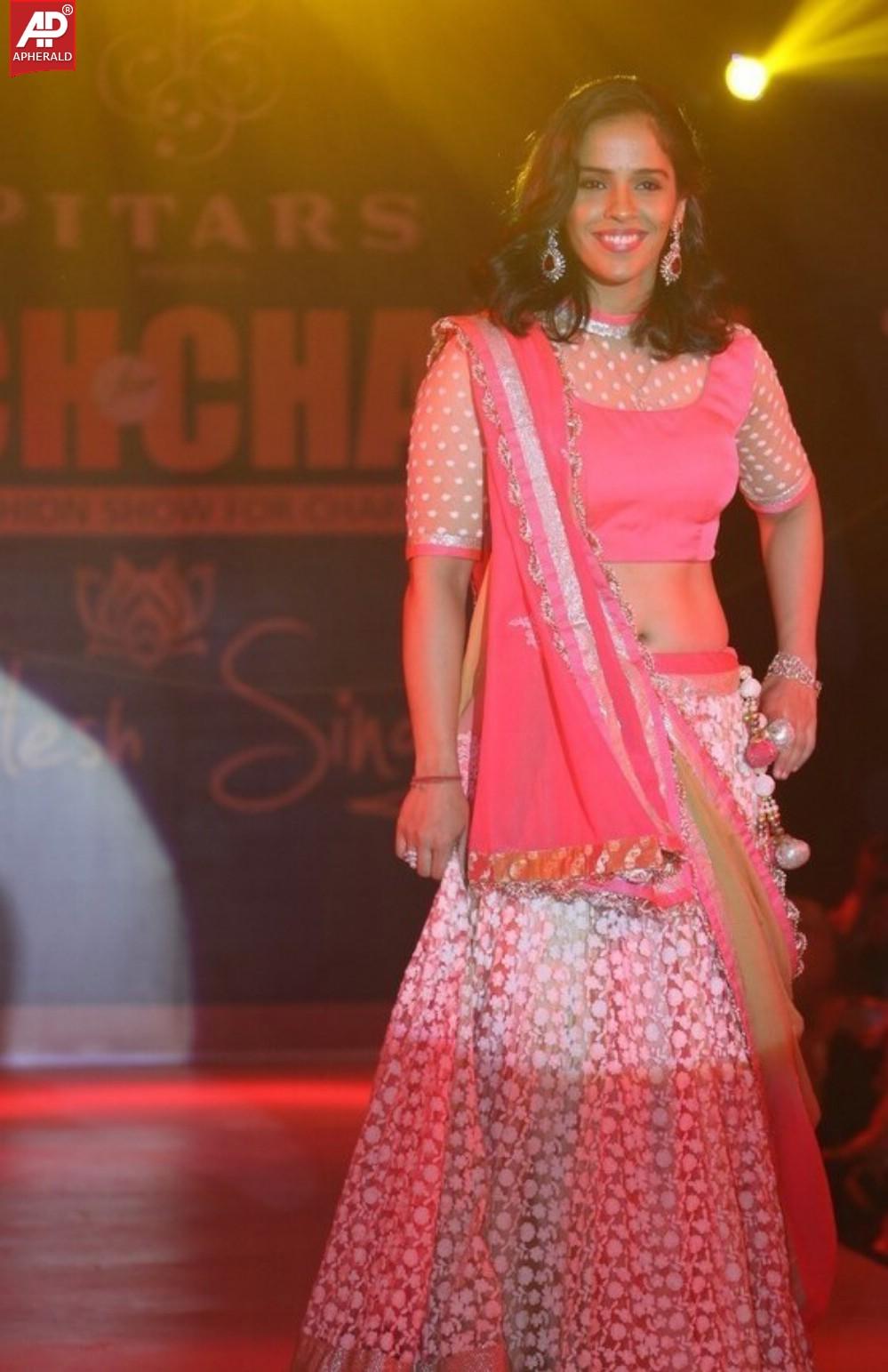 Saina Nehwal At TFC 2014 Fashion Week