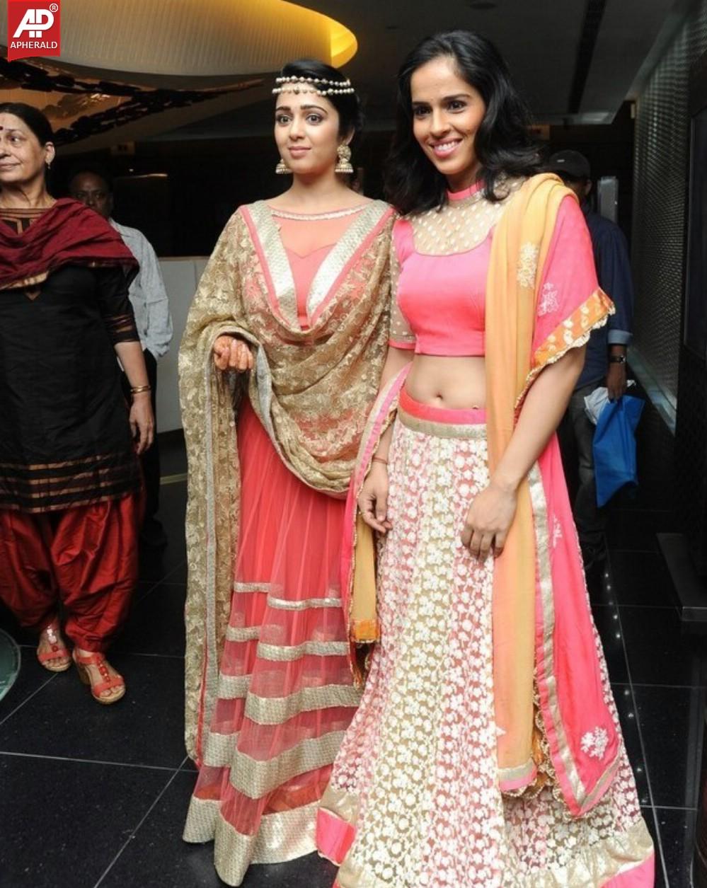 Saina Nehwal At TFC 2014 Fashion Week