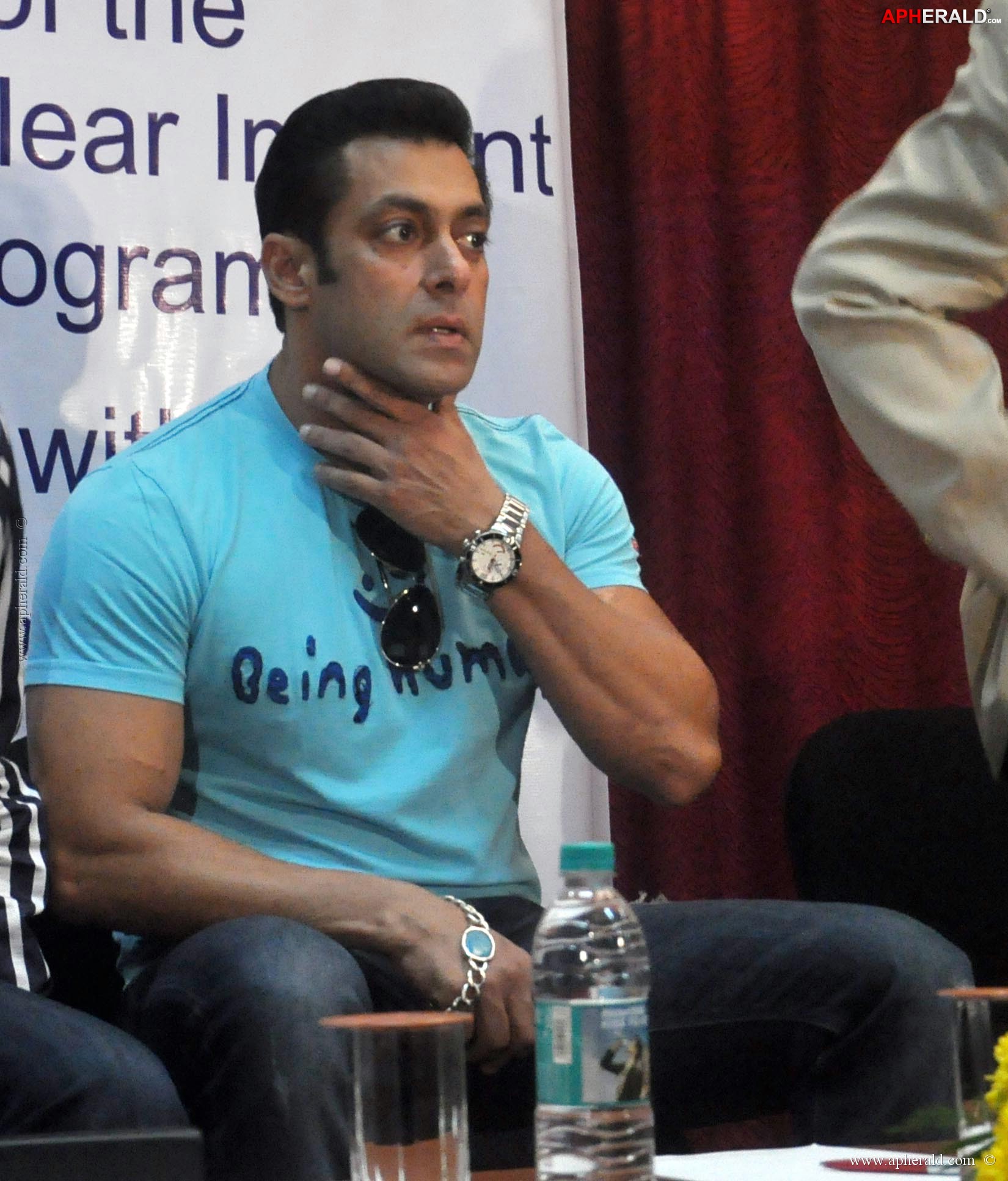 Salman Khan At Holy Family Hospital