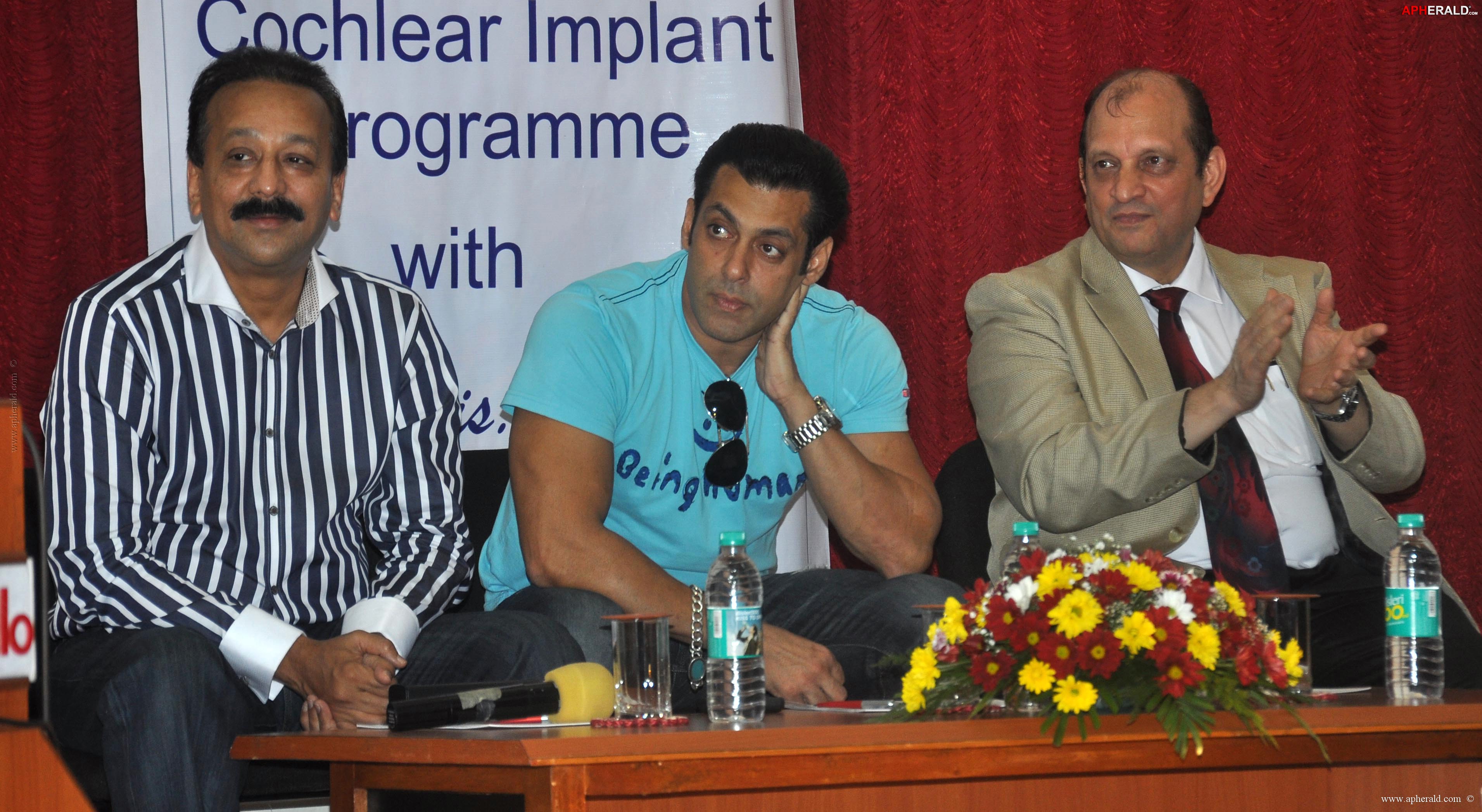 Salman Khan At Holy Family Hospital