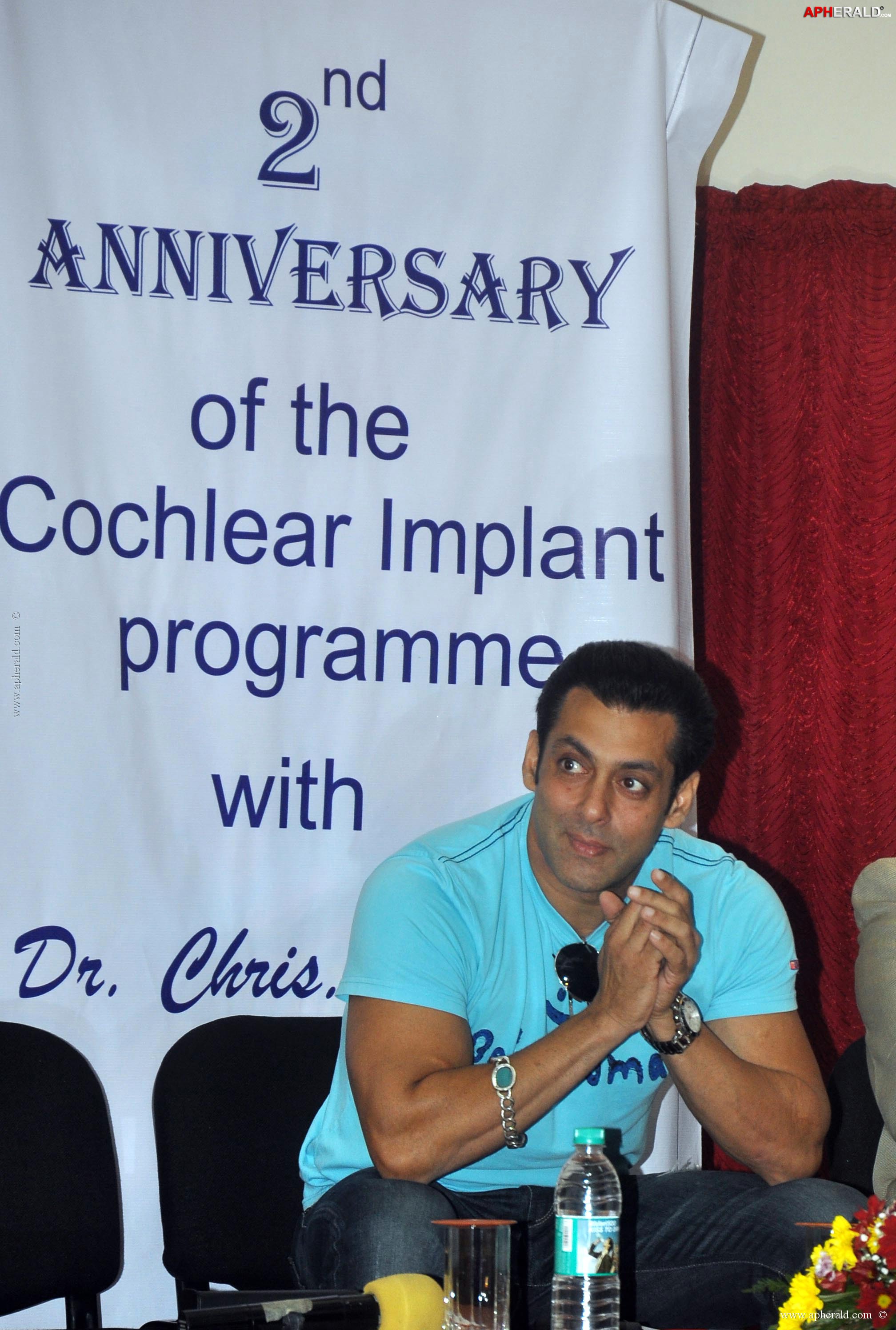 Salman Khan At Holy Family Hospital